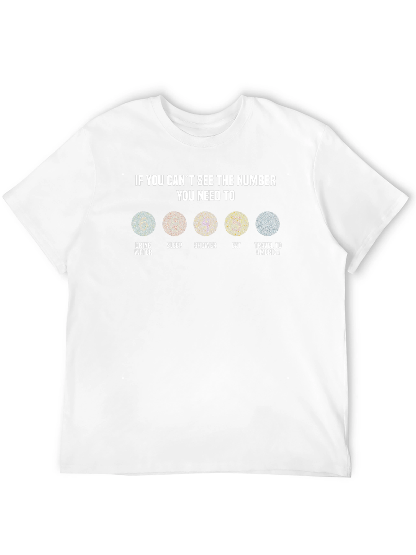 Color Blindness Test T-Shirt