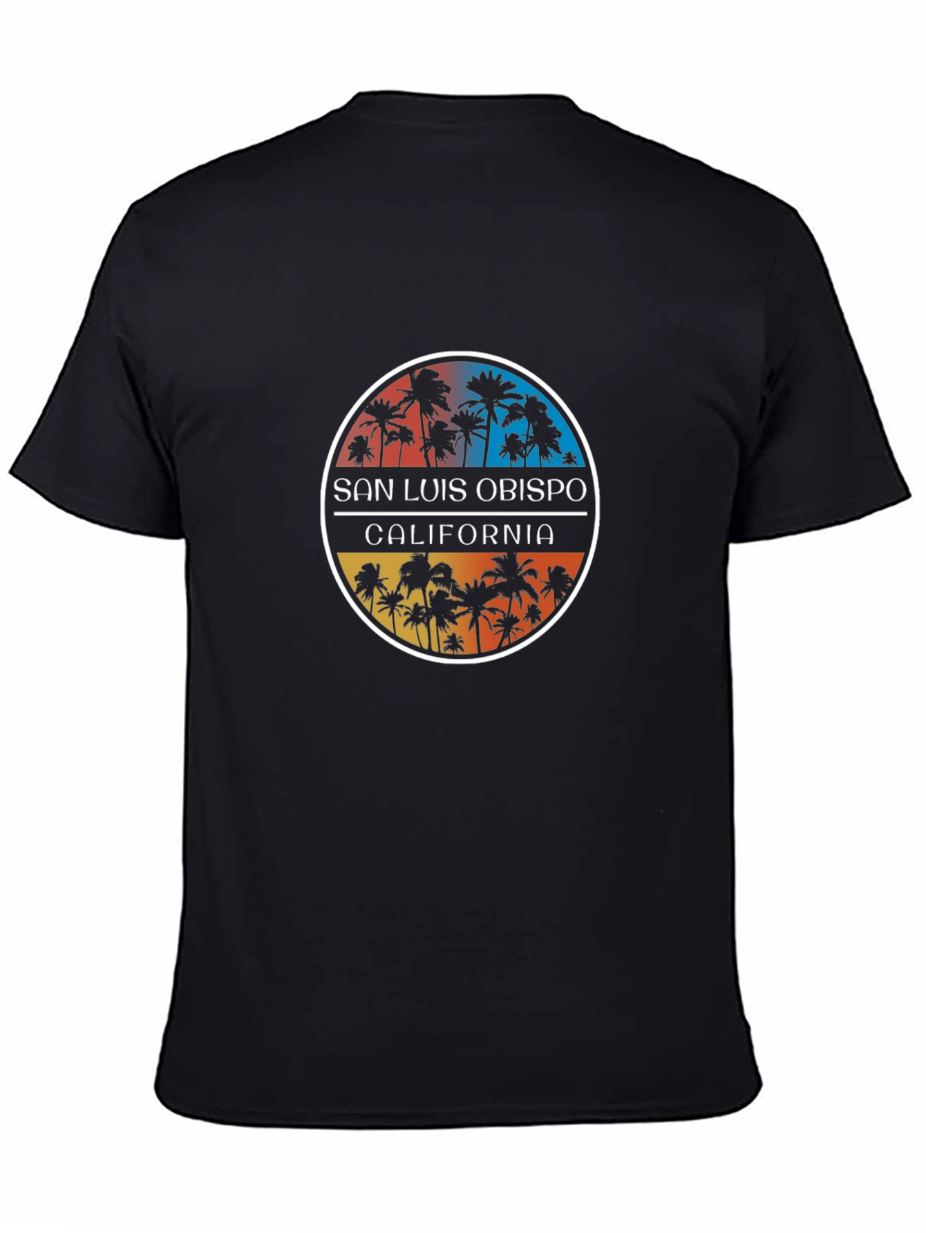 San Luis Obispo California Palm Tree T-Shirt