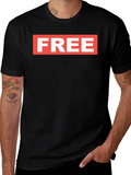 Bold FREE Graphic Tee - Casual Style