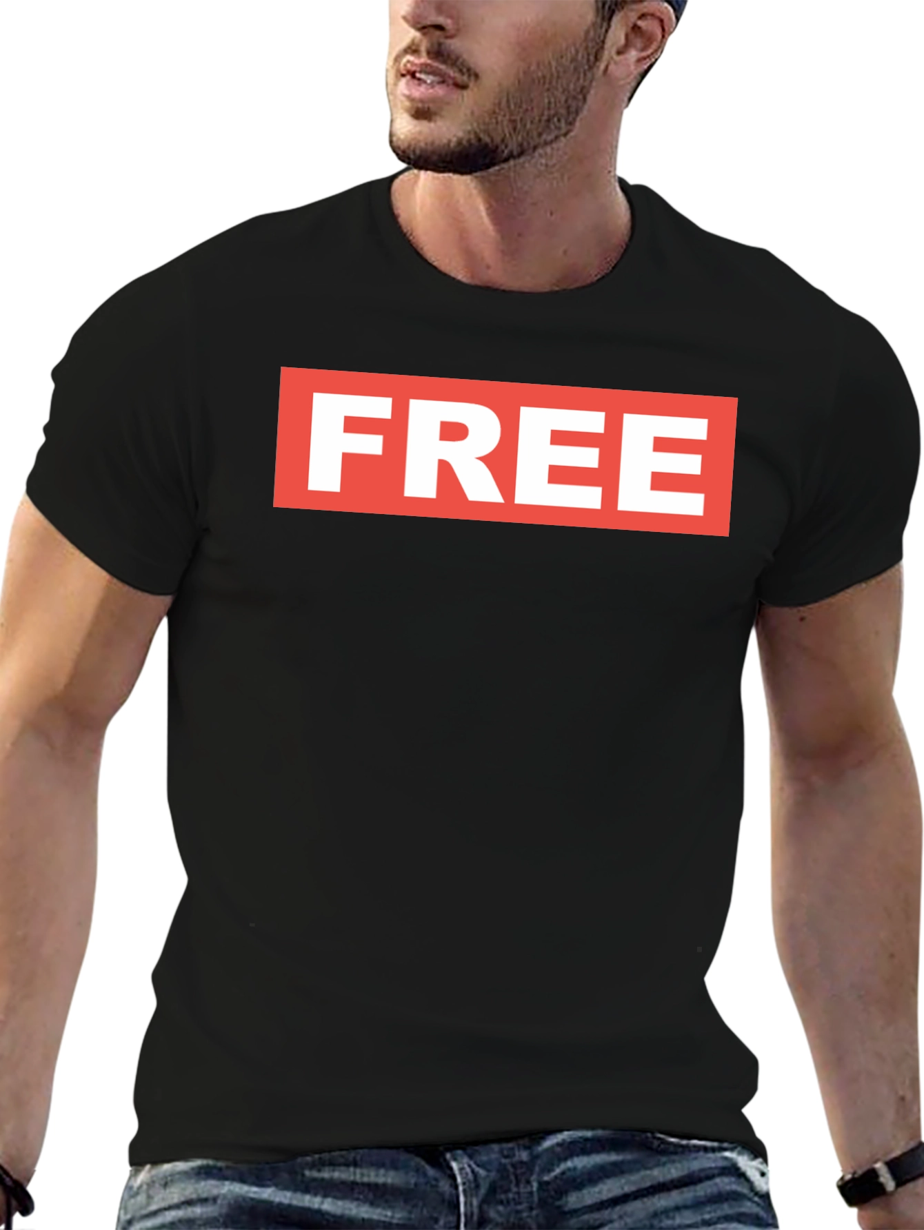 Bold FREE Graphic Tee - Casual Style