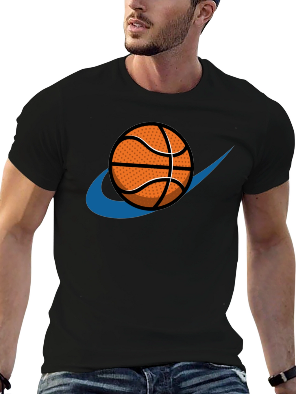 Basketball Graphic Tee - Stylish Comfort