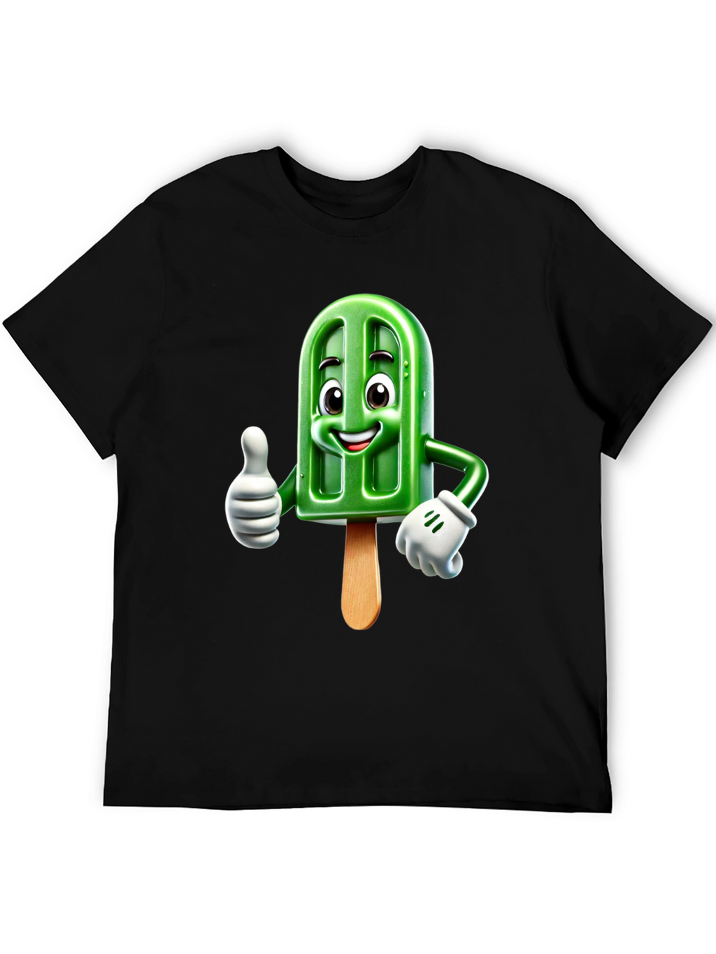 Cool Cartoon Popsicle Graphic Tee