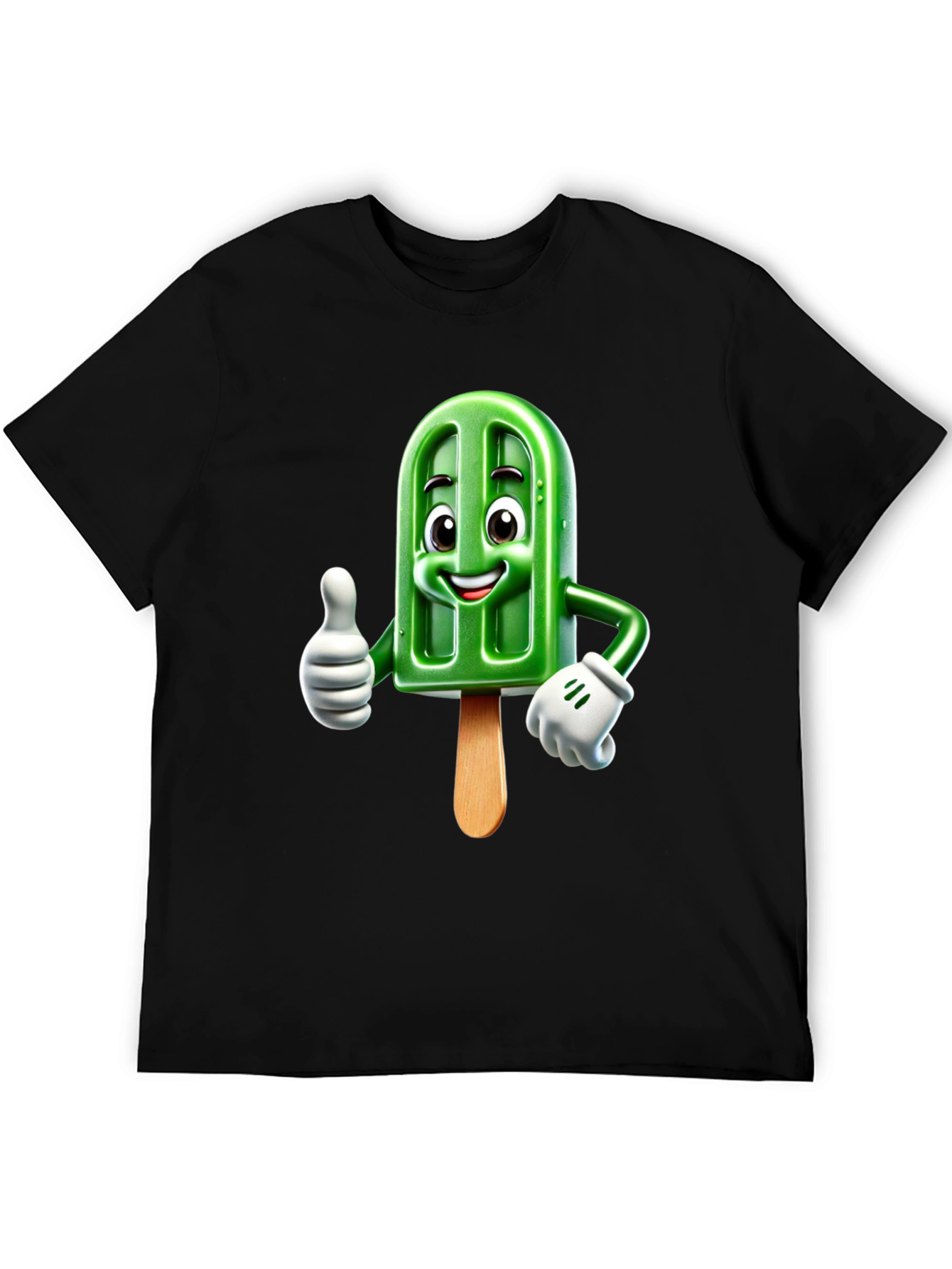 Cool Cartoon Popsicle Graphic Tee
