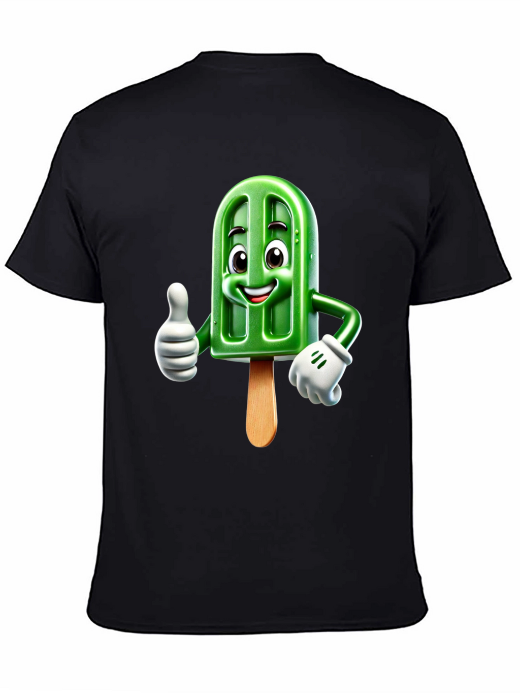 Cool Cartoon Popsicle Graphic Tee