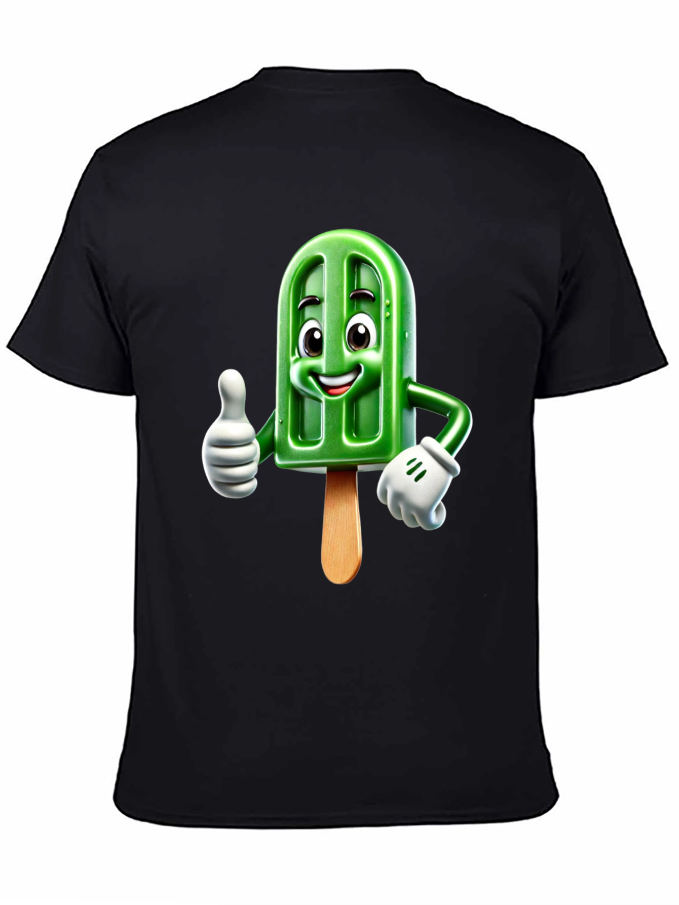 Cool Cartoon Popsicle Graphic Tee