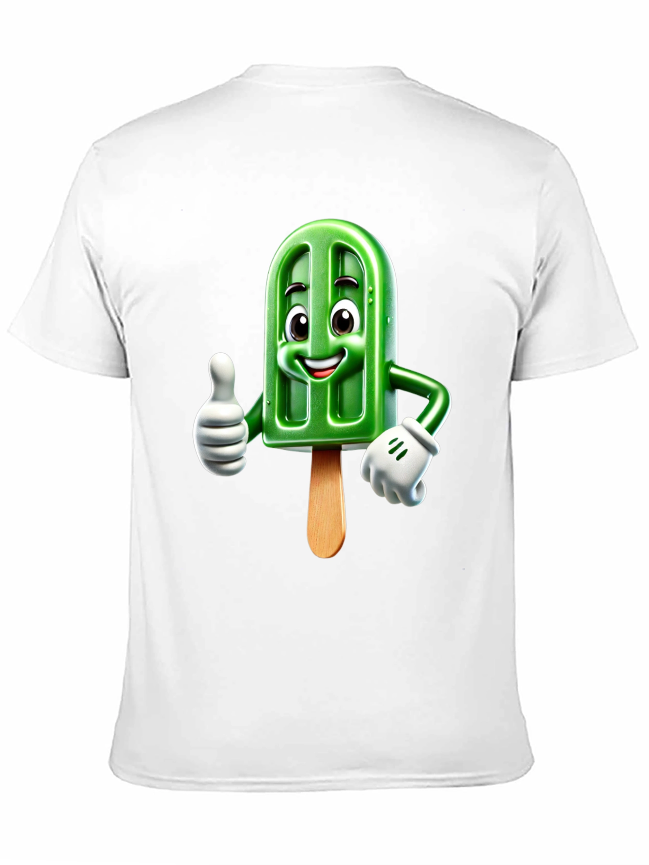 Cool Cartoon Popsicle Graphic Tee