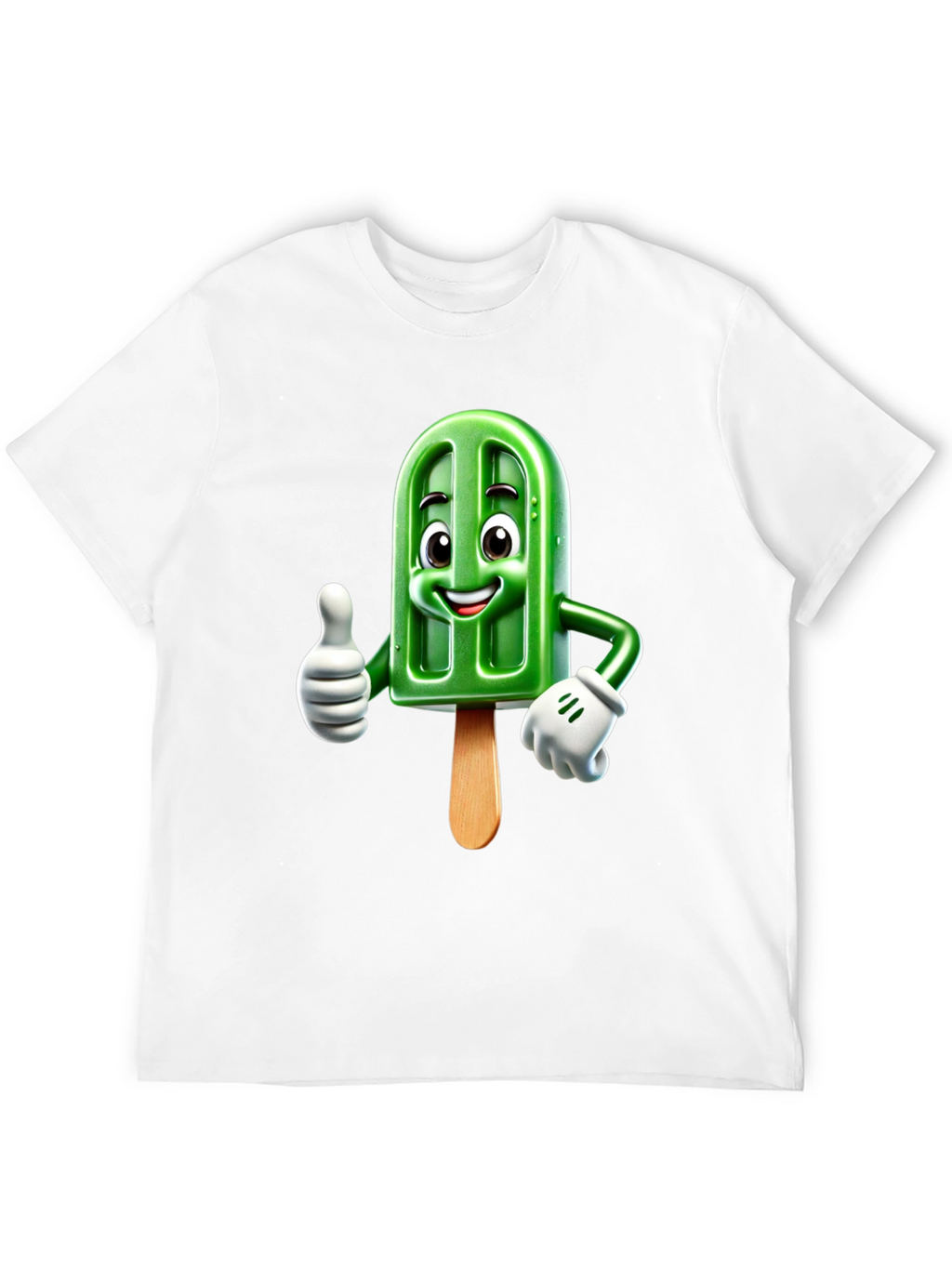 Cool Cartoon Popsicle Graphic Tee