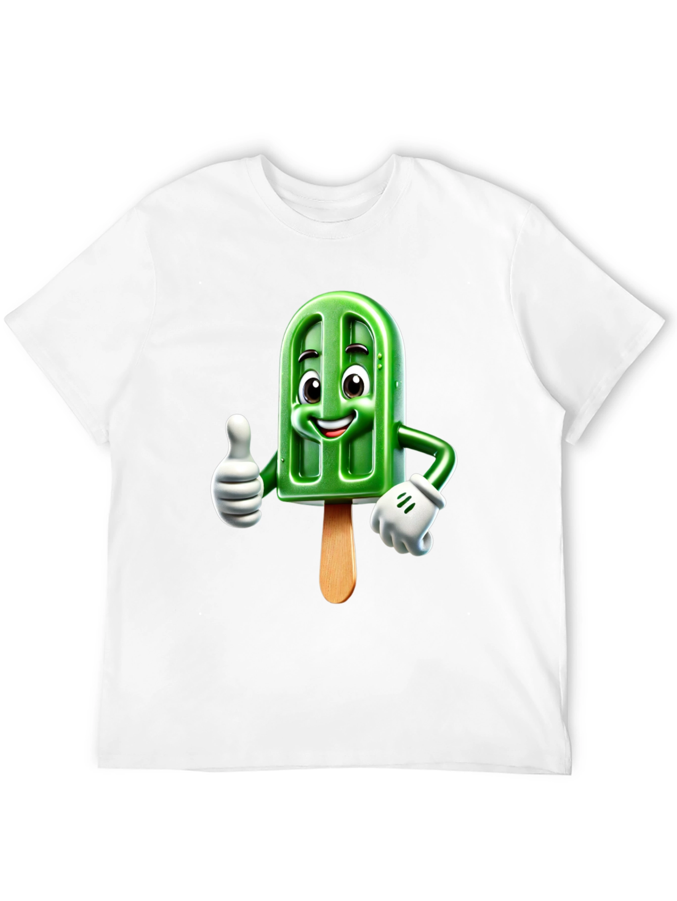 Cool Cartoon Popsicle Graphic Tee