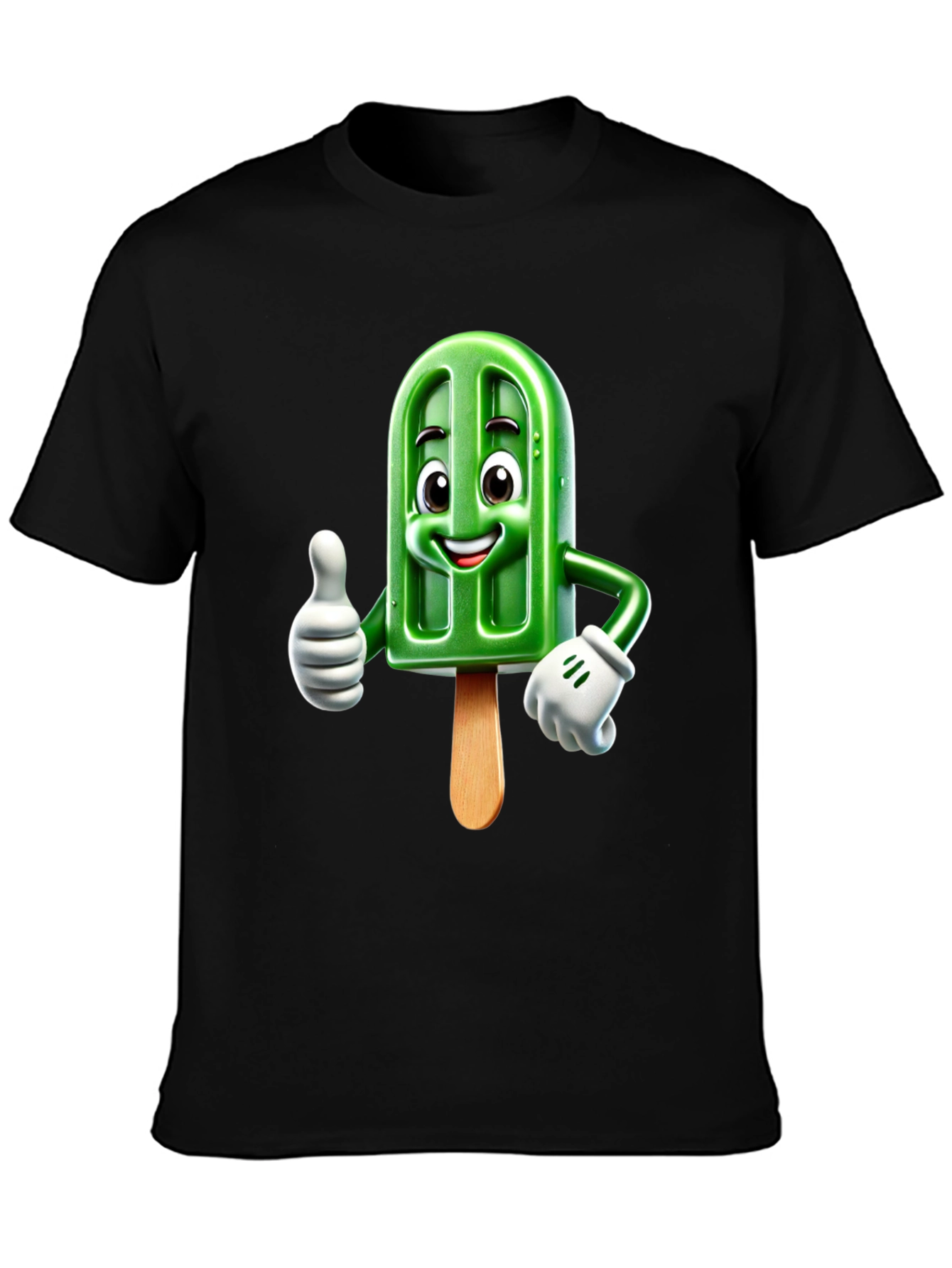 Cool Cartoon Popsicle Graphic Tee