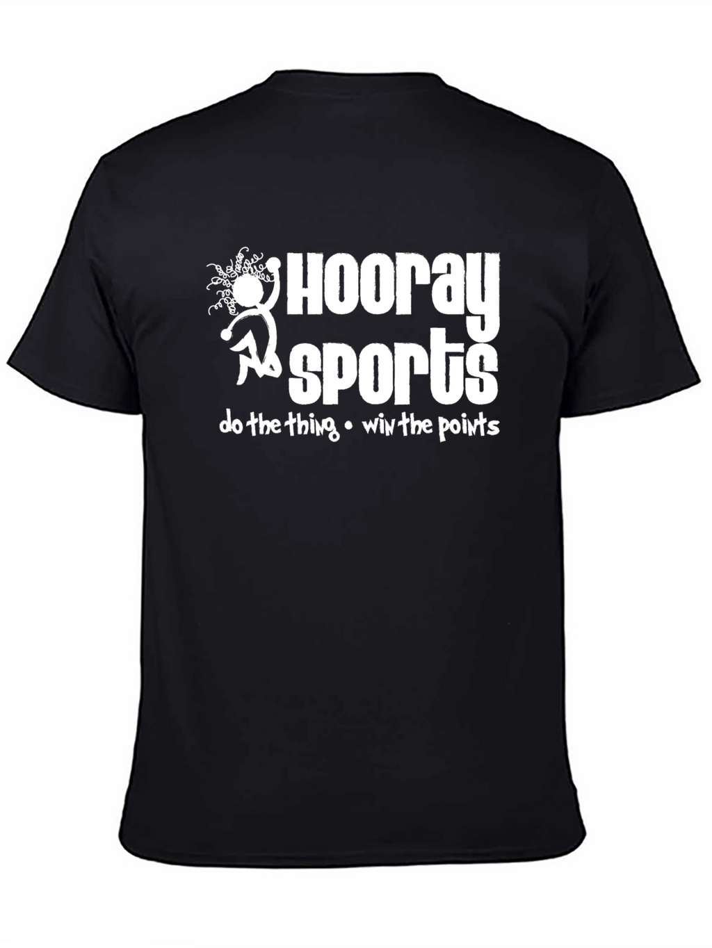 Hooray Sports Black Graphic T-Shirt