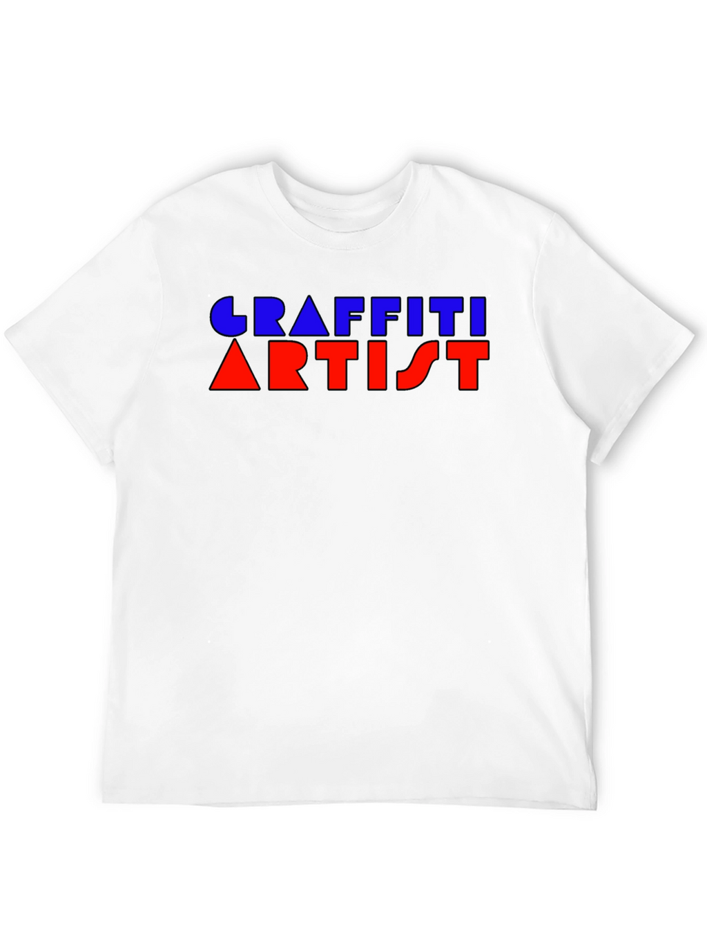 Graffiti Artist Graphic T-Shirt - Cool Street Art Style