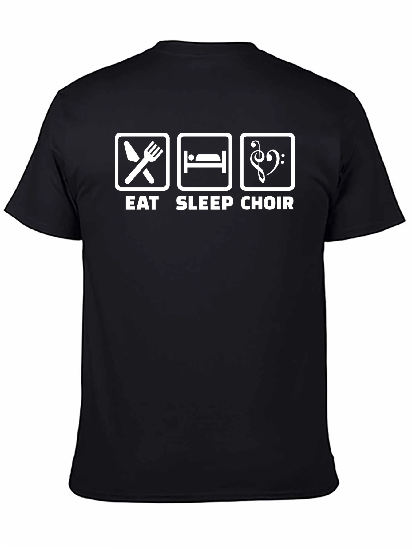 Eat Sleep Choir T-Shirt - Singers Life Tee