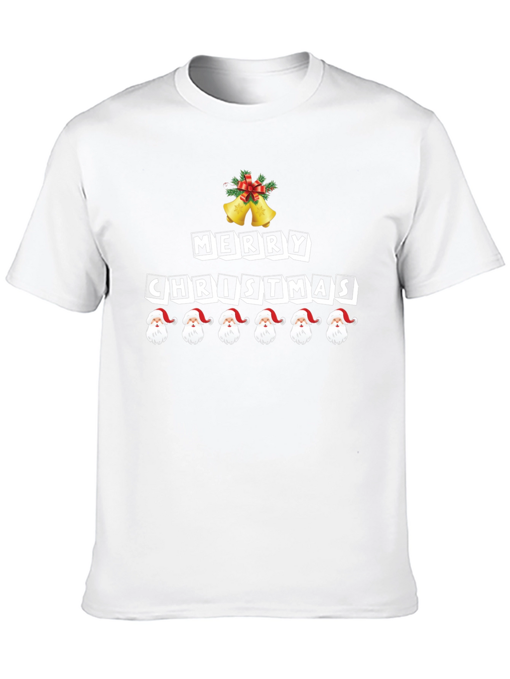 Festive Merry Christmas Santa T-Shirt