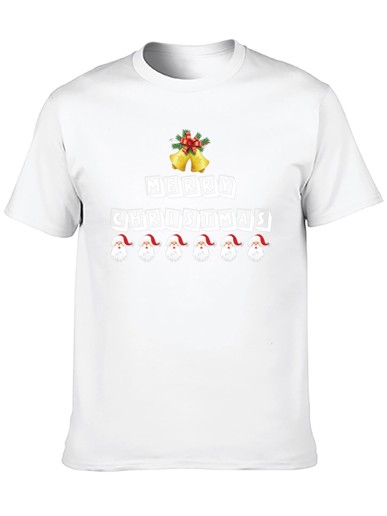 Festive Merry Christmas Santa T-Shirt