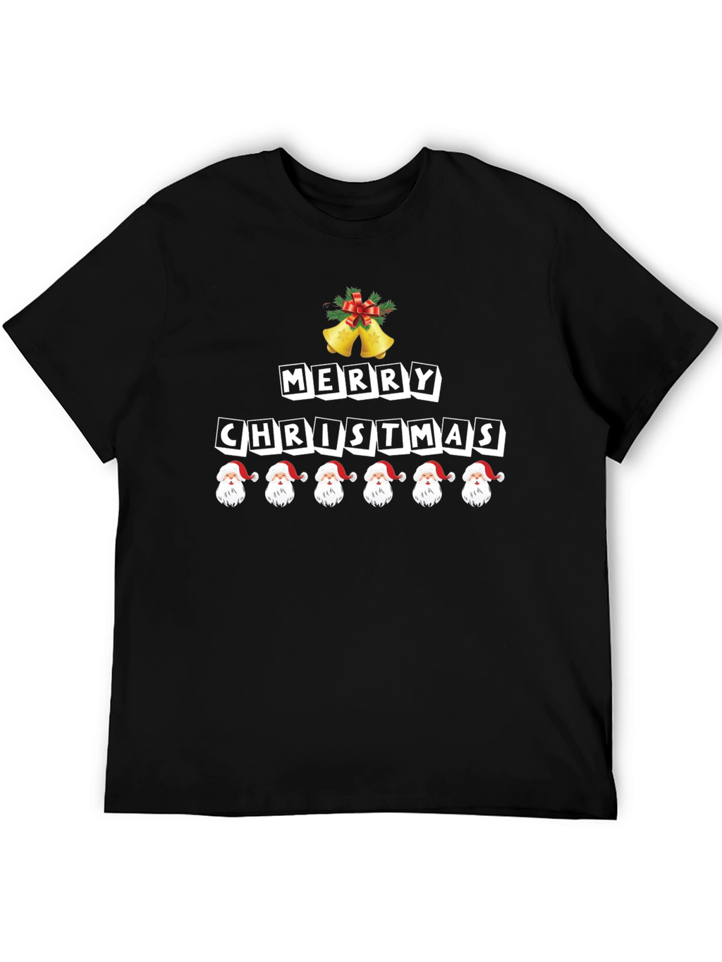 Festive Merry Christmas Santa T-Shirt