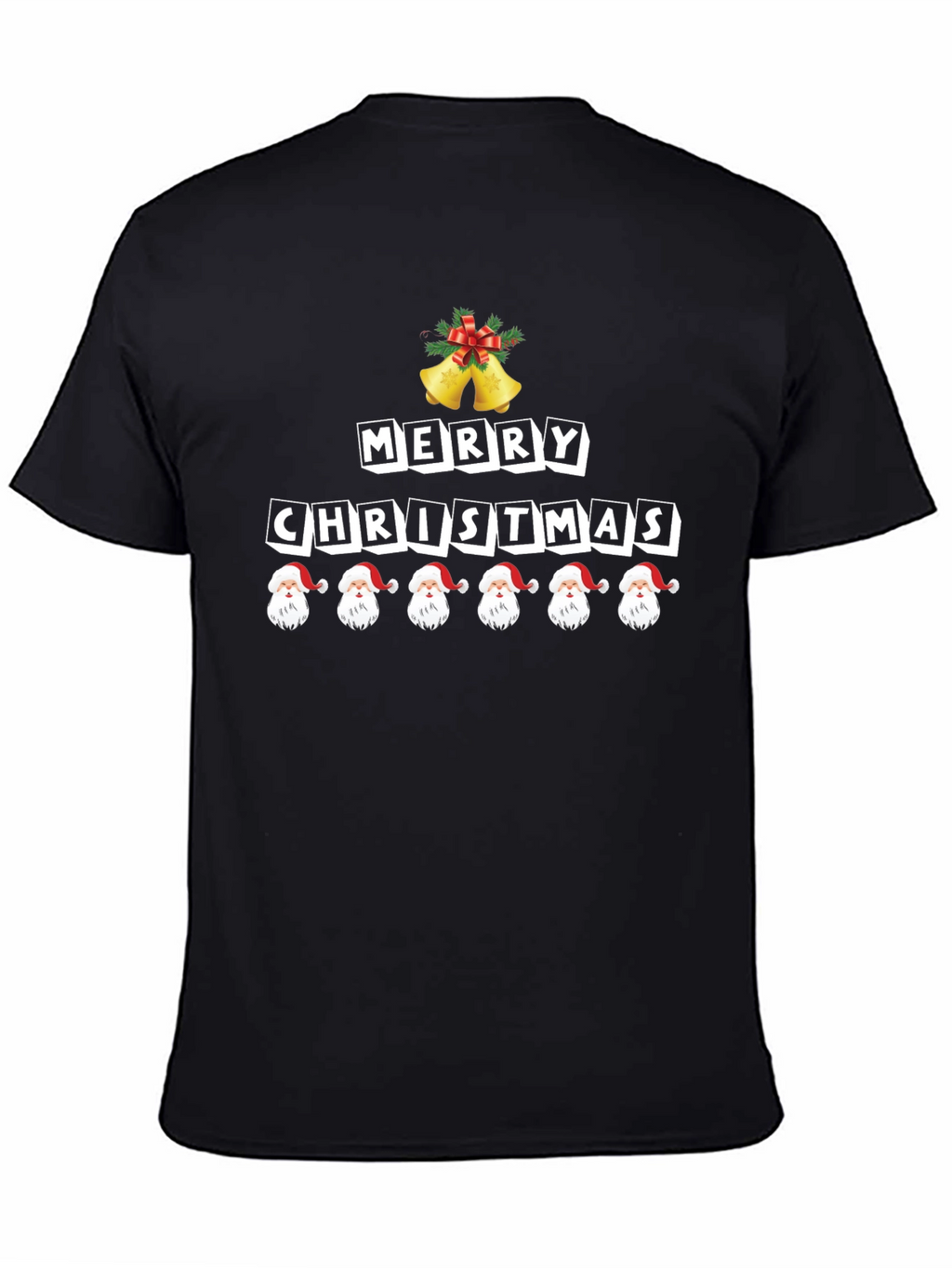 Festive Merry Christmas Santa T-Shirt