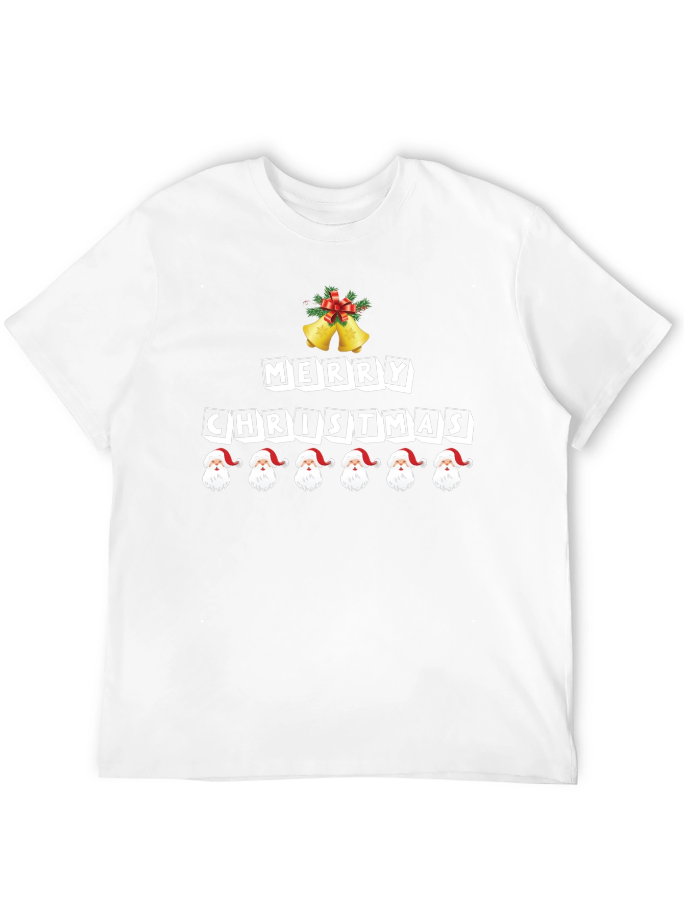 Festive Merry Christmas Santa T-Shirt