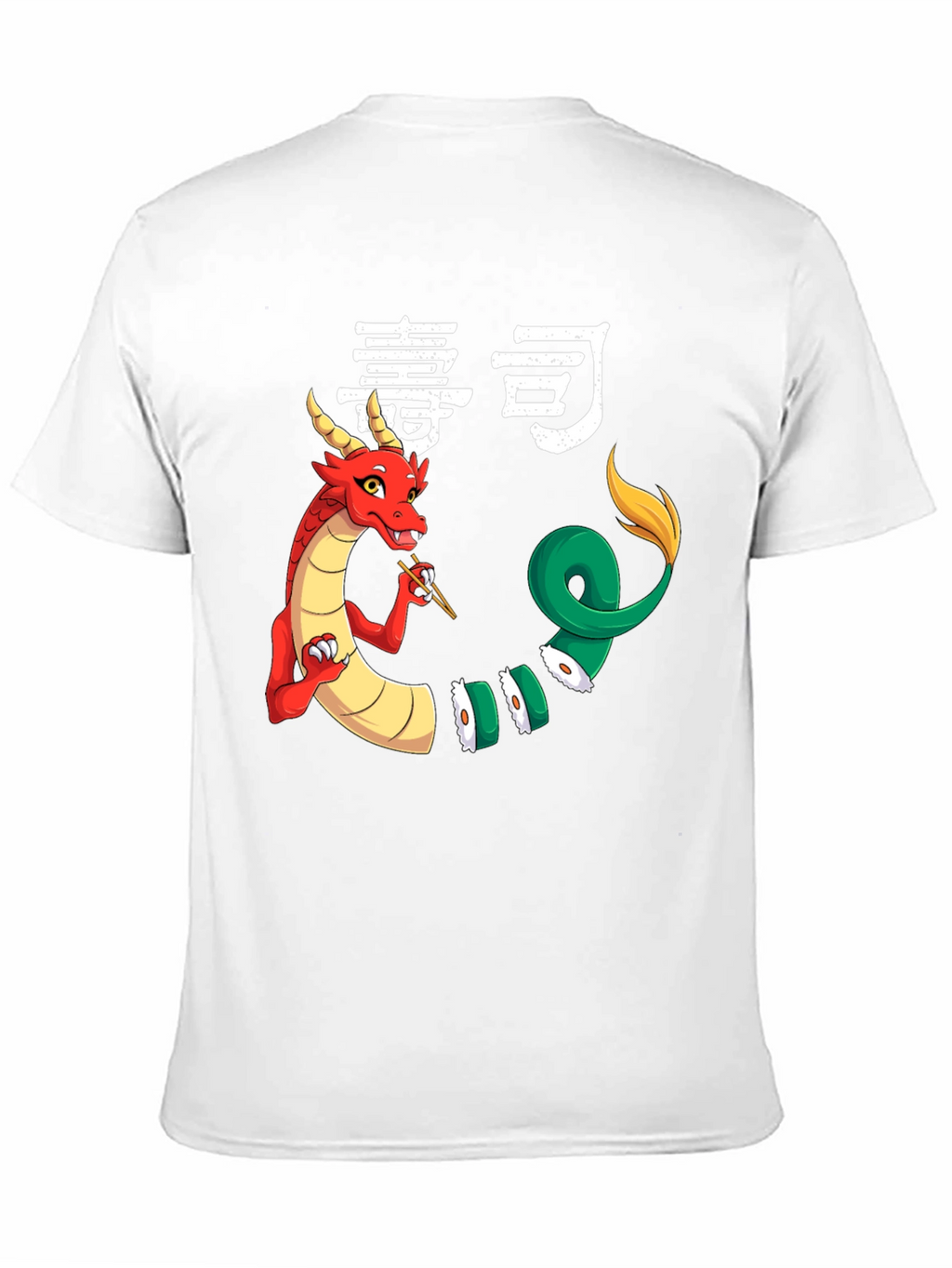 Sushi Dragon Graphic Tee - Unique & Fun Design!