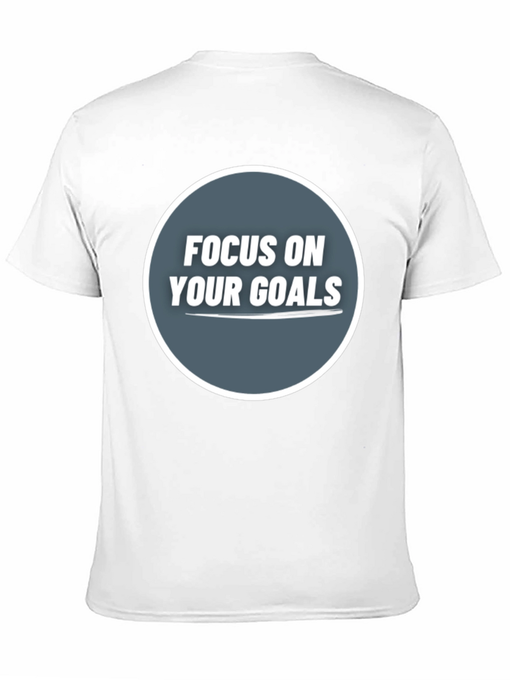 Focus On Your Goals Graphic Tee - Motivational Shirt