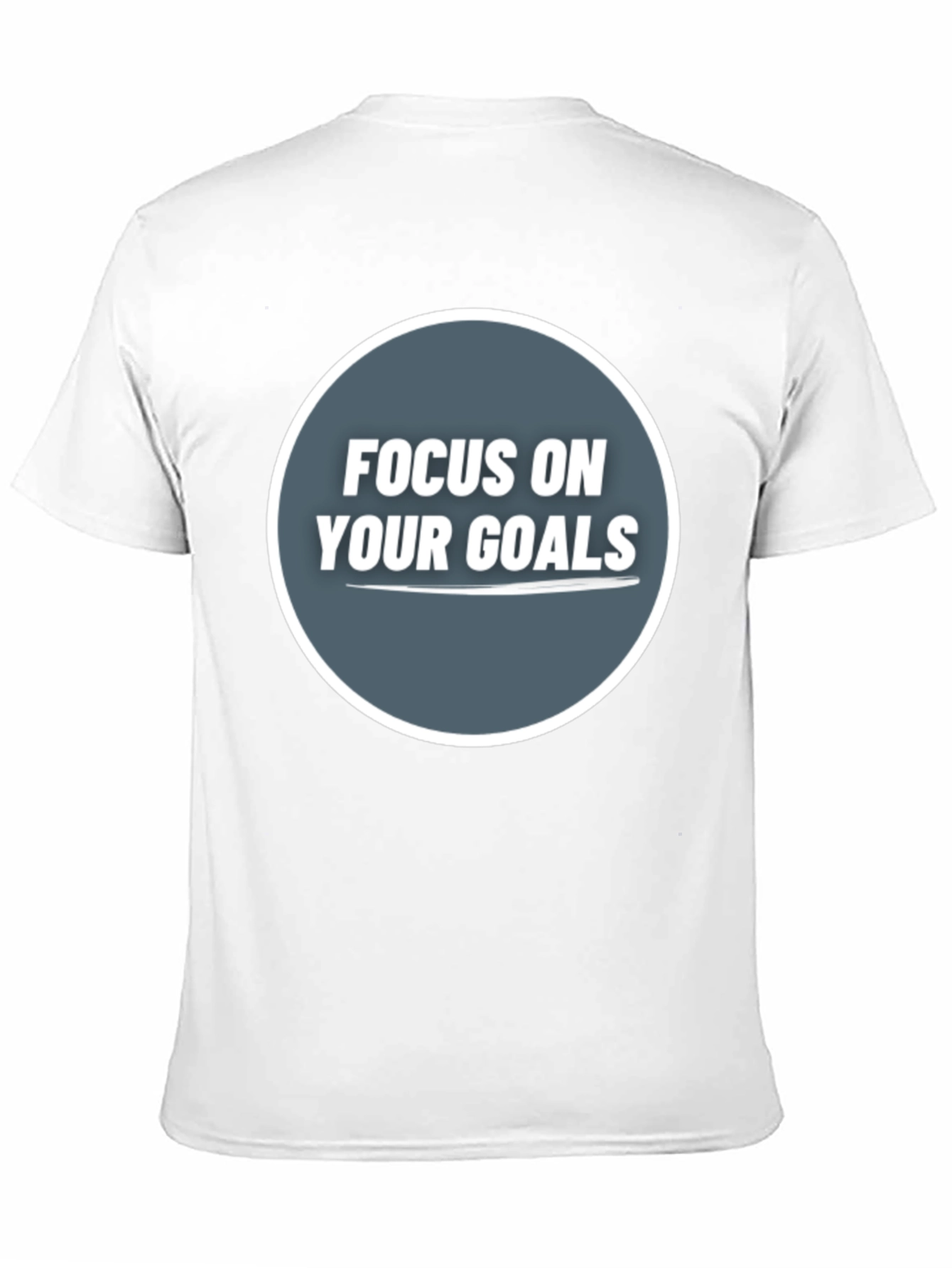 Focus On Your Goals Graphic Tee - Motivational Shirt