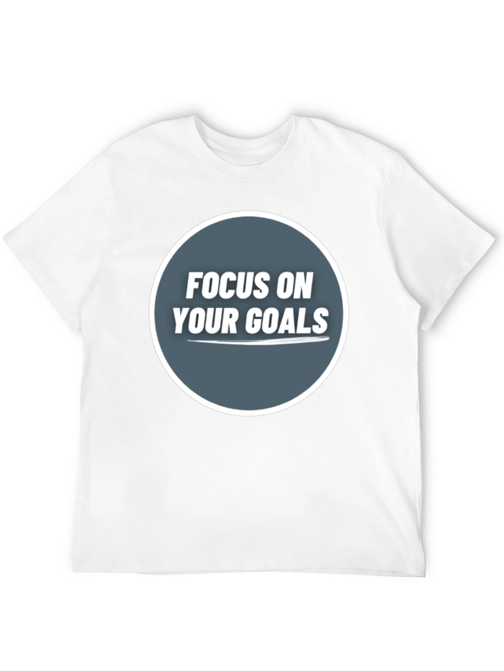 Focus On Your Goals Graphic Tee - Motivational Shirt