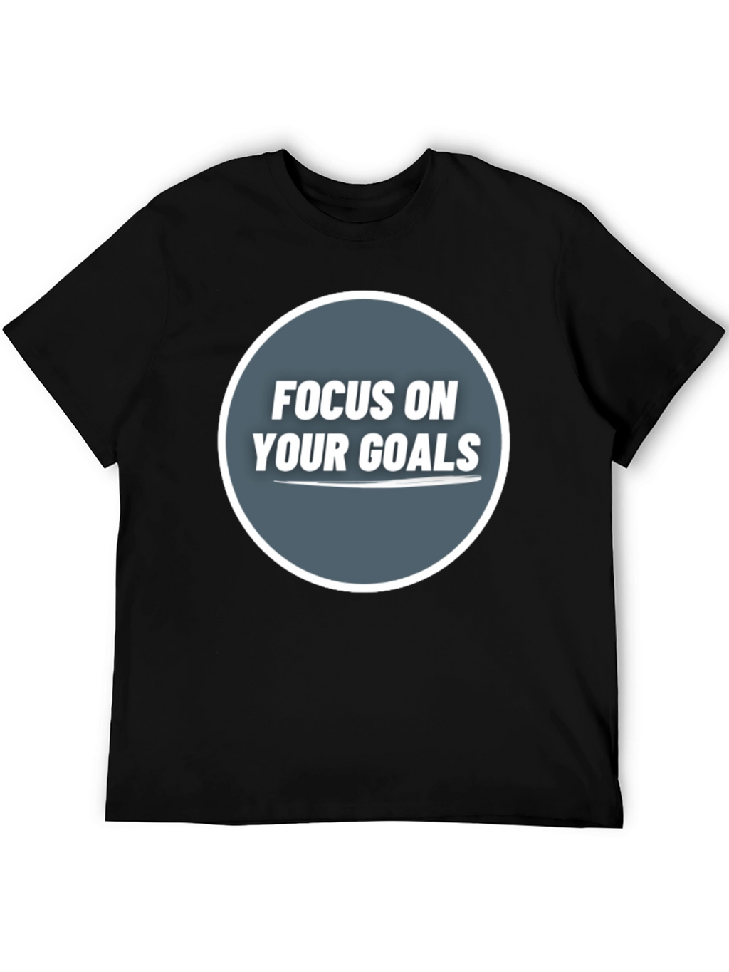 Focus On Your Goals Graphic Tee - Motivational Shirt