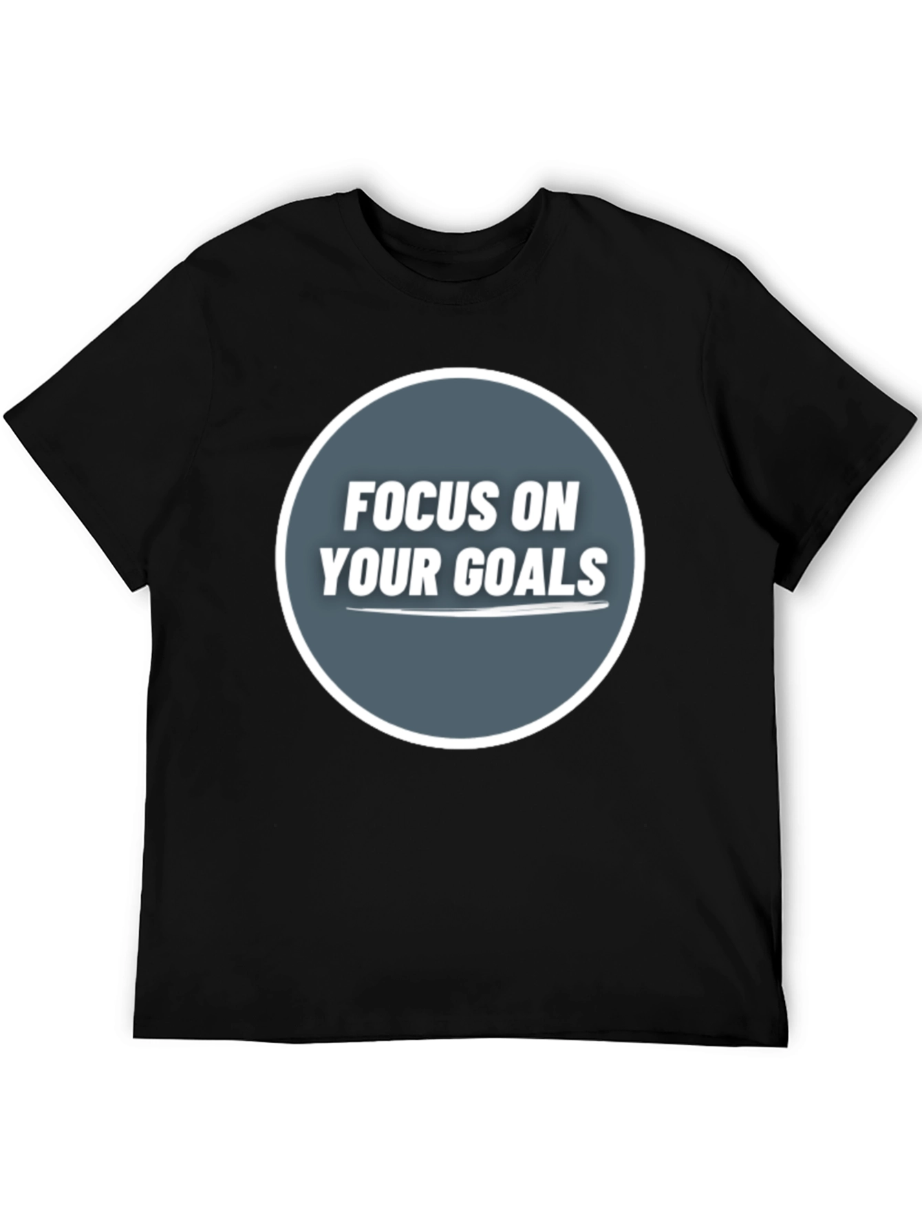Focus On Your Goals Graphic Tee - Motivational Shirt