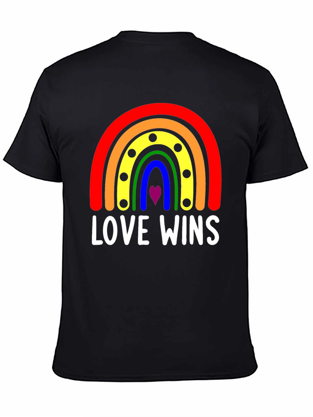 Love Wins Rainbow Pride T-Shirt