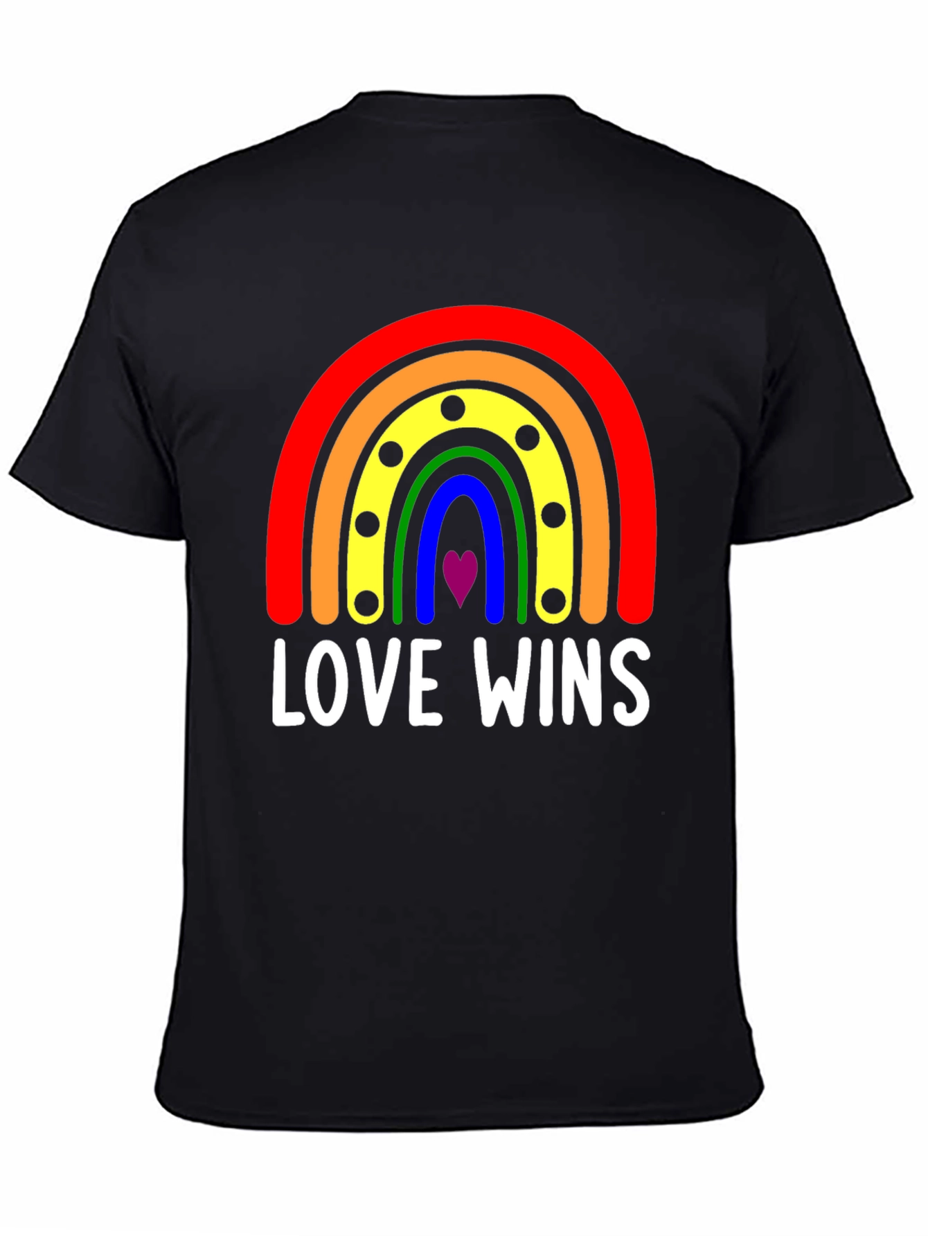 Love Wins Rainbow Pride T-Shirt