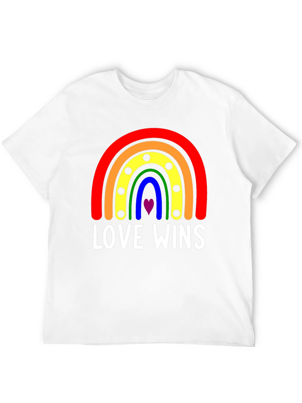 Love Wins Rainbow Pride T-Shirt