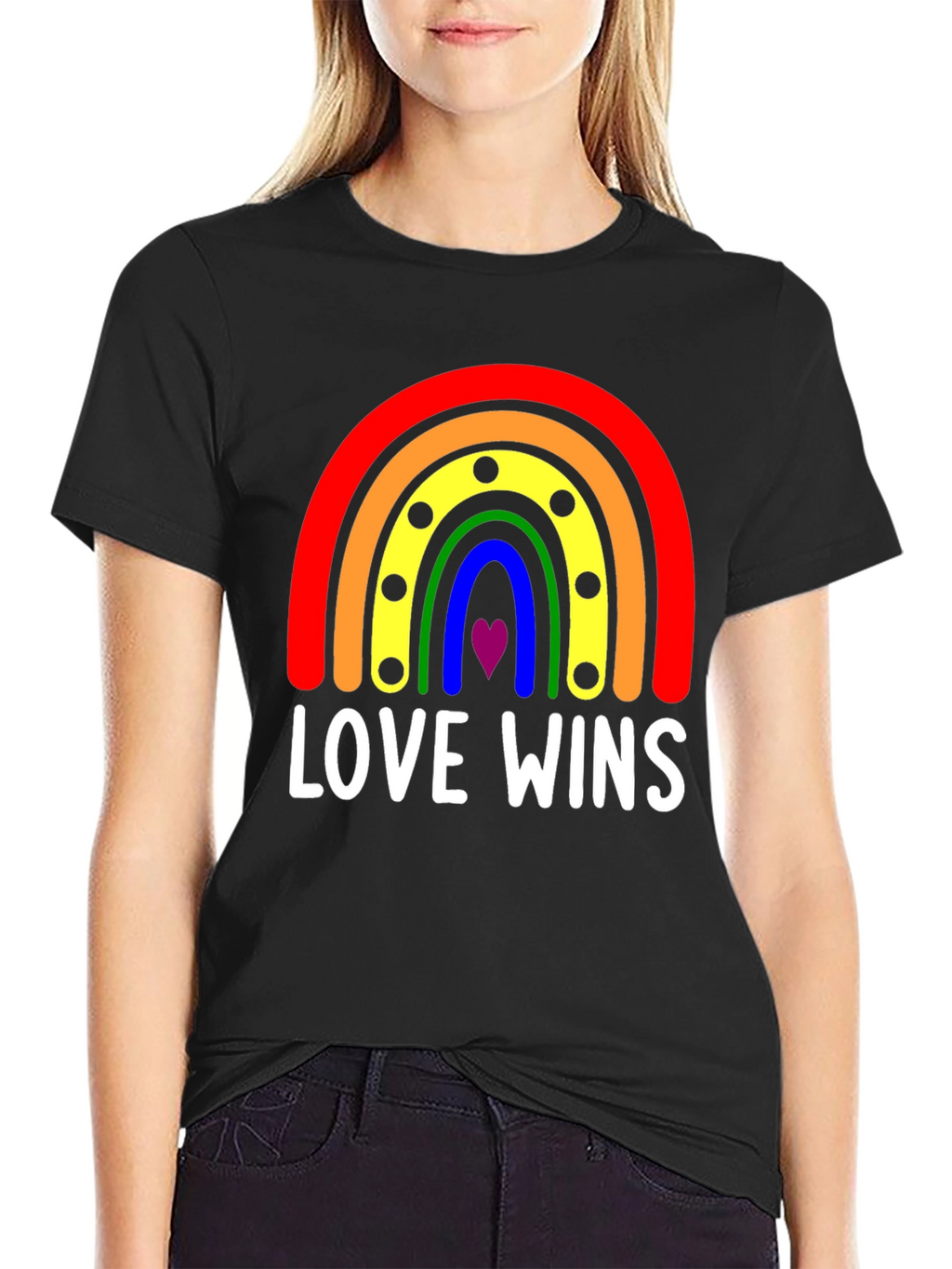 Love Wins Rainbow Pride T-Shirt