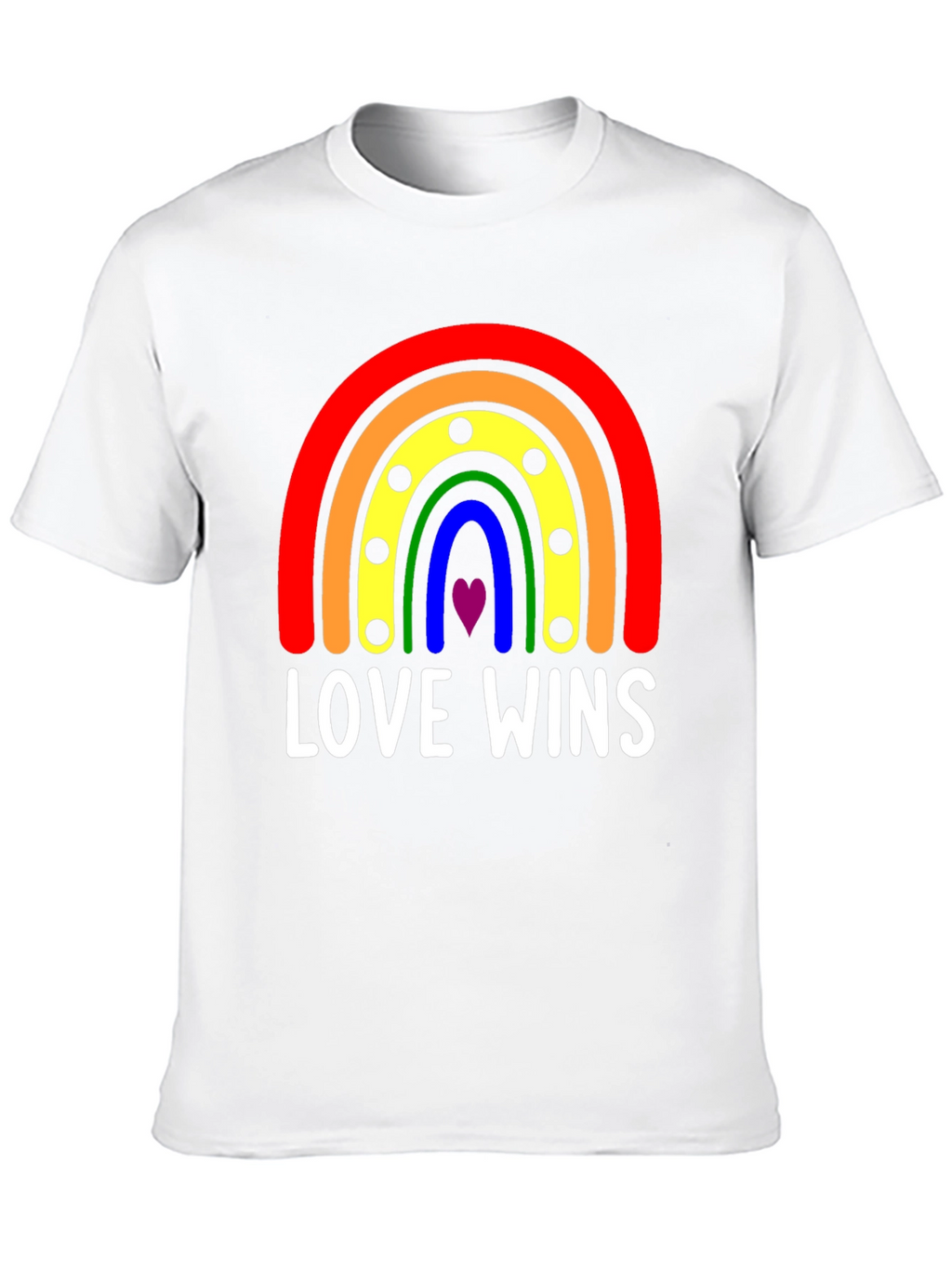 Love Wins Rainbow Pride T-Shirt