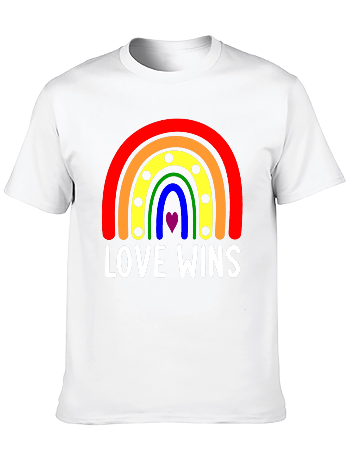 Love Wins Rainbow Pride T-Shirt