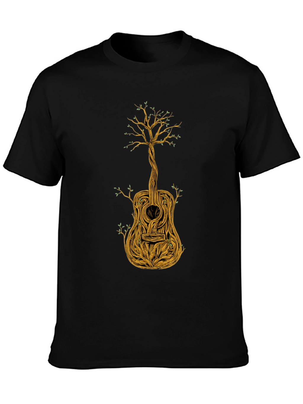 Guitar Tree Graphic Tee - Unique Music Lovers T-Shirt