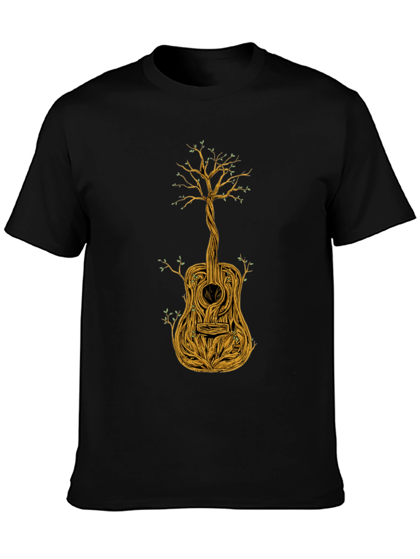 Guitar Tree Graphic Tee - Unique Music Lovers T-Shirt