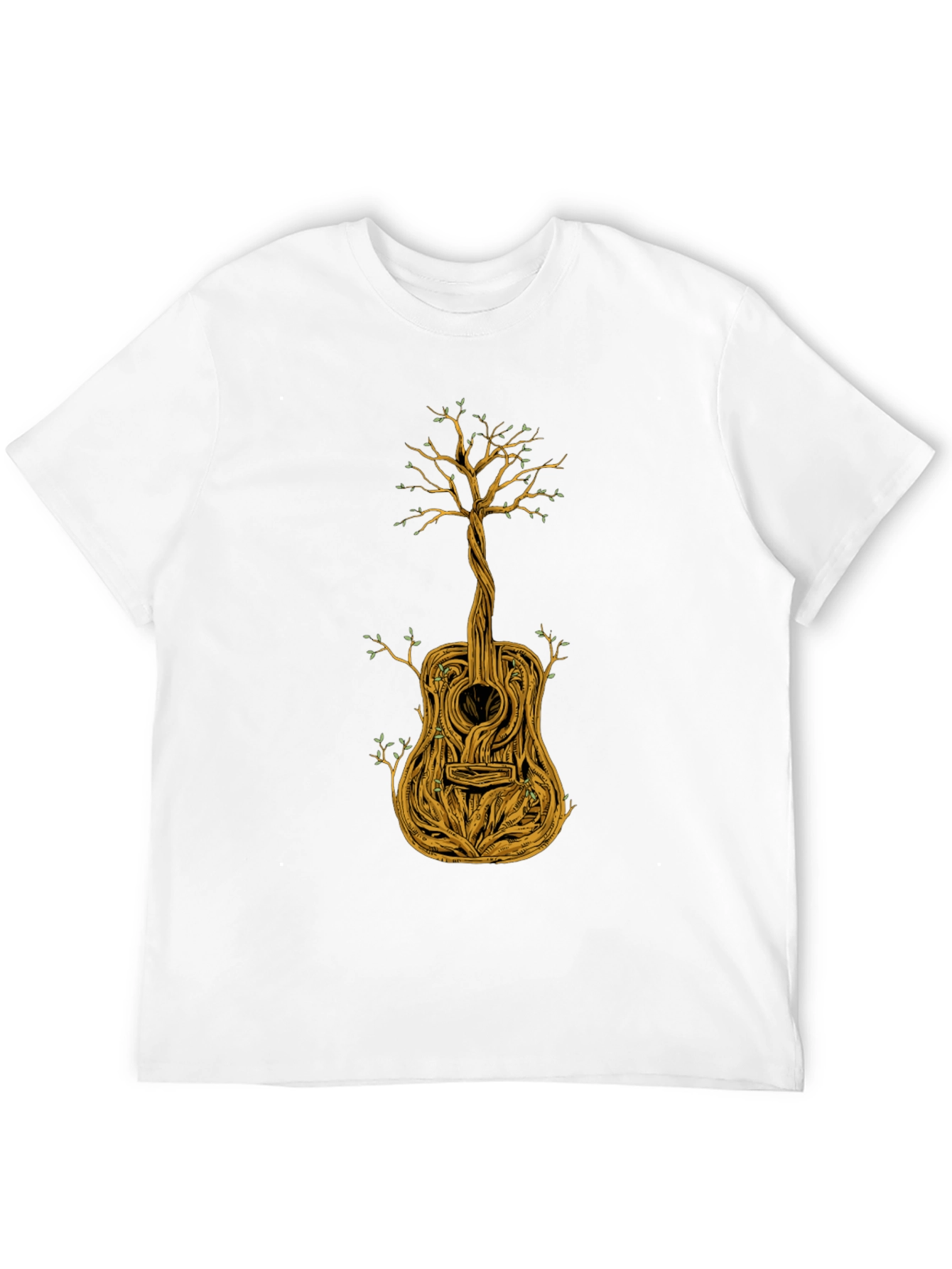 Guitar Tree Graphic Tee - Unique Music Lovers T-Shirt