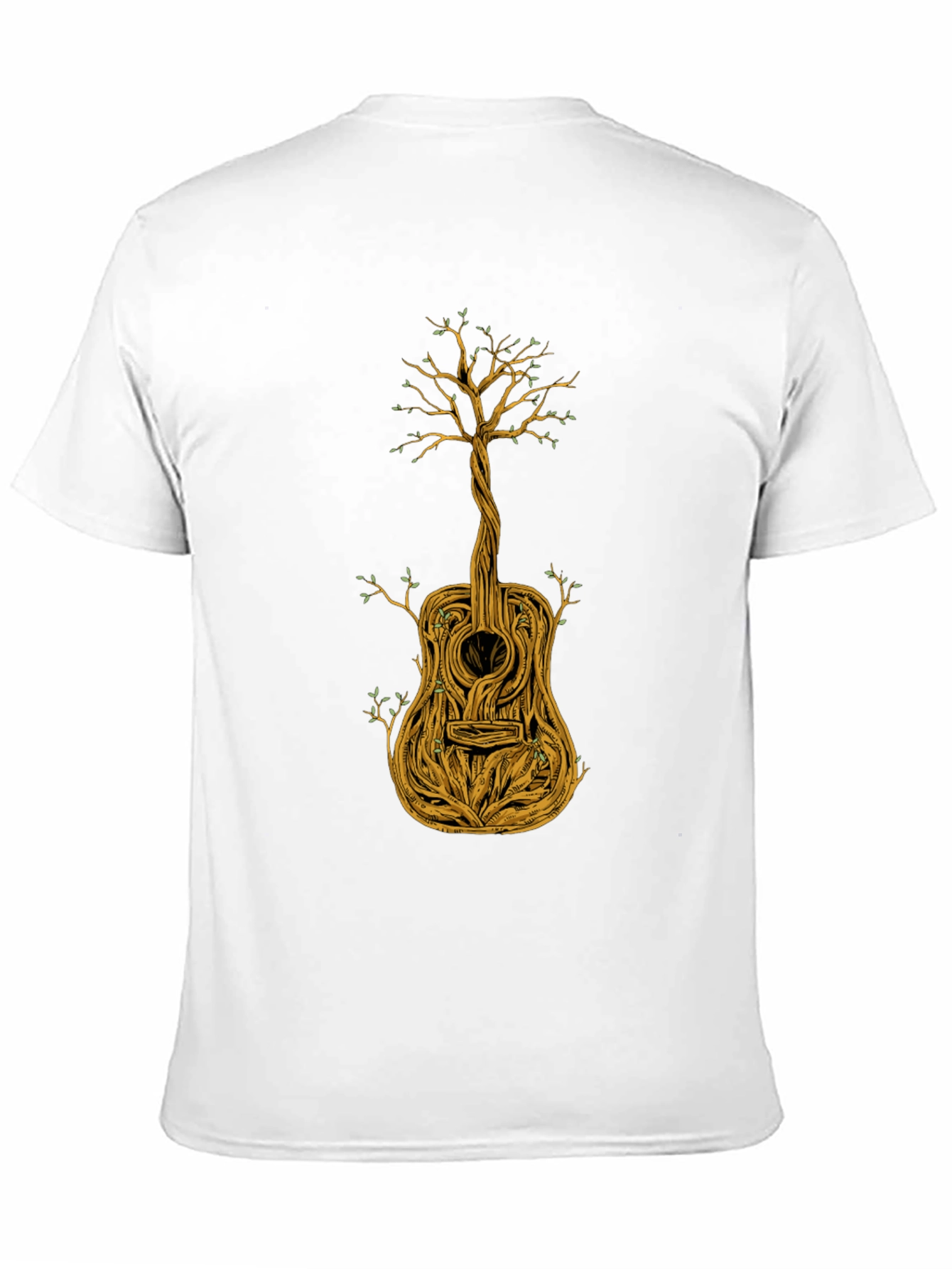 Guitar Tree Graphic Tee - Unique Music Lovers T-Shirt
