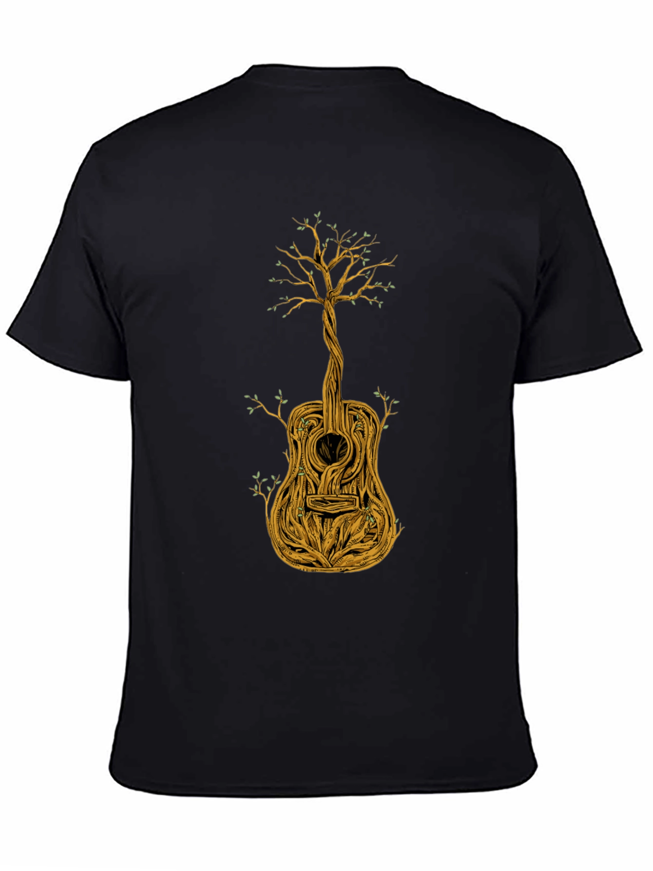 Guitar Tree Graphic Tee - Unique Music Lovers T-Shirt