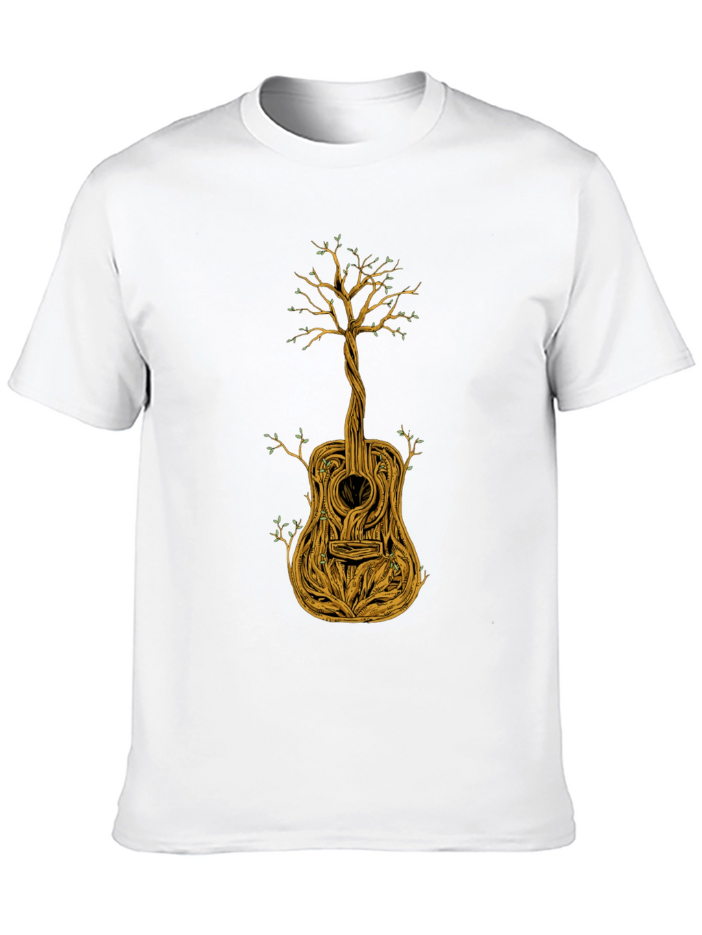 Guitar Tree Graphic Tee - Unique Music Lovers T-Shirt