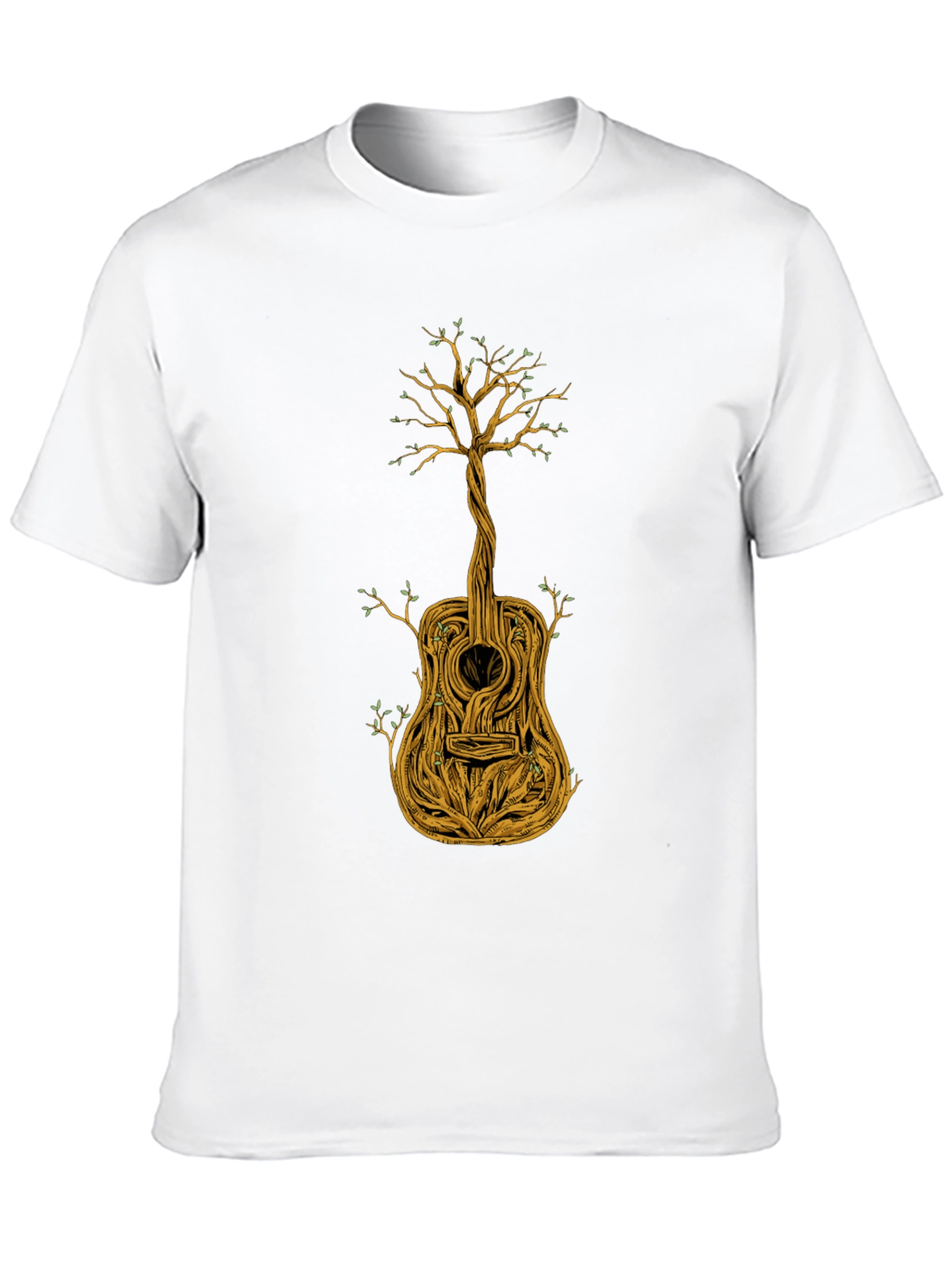 Guitar Tree Graphic Tee - Unique Music Lovers T-Shirt