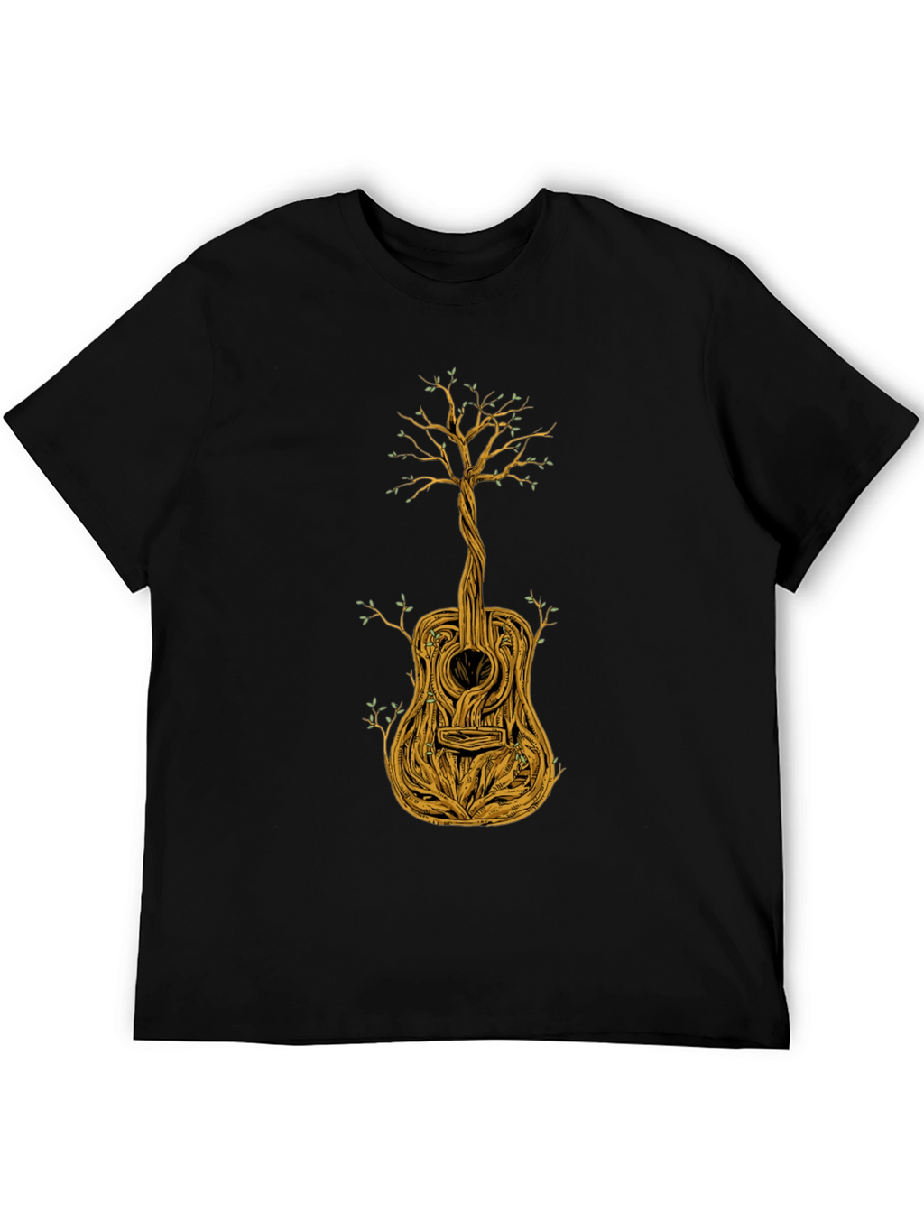 Guitar Tree Graphic Tee - Unique Music Lovers T-Shirt