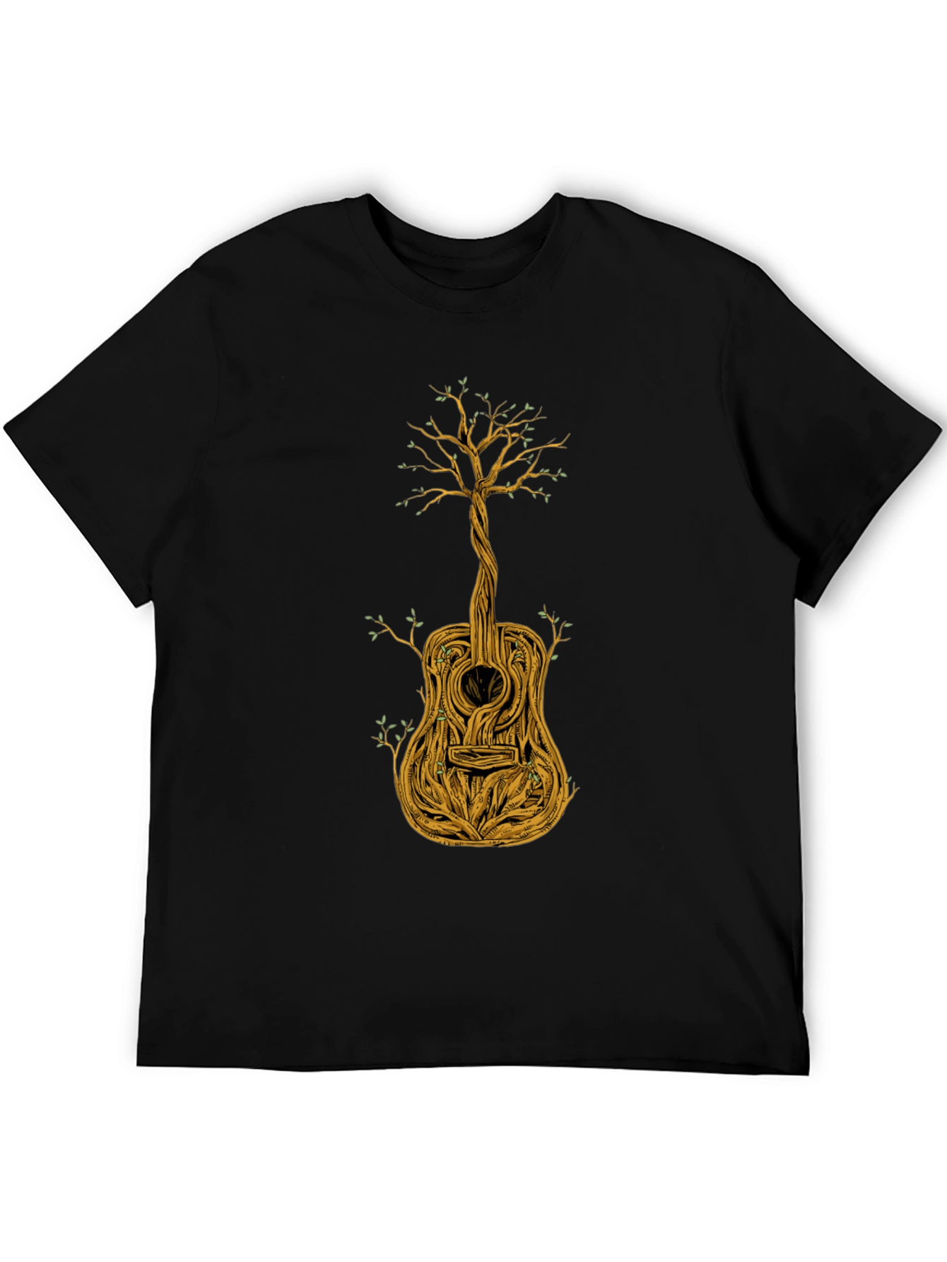 Guitar Tree Graphic Tee - Unique Music Lovers T-Shirt