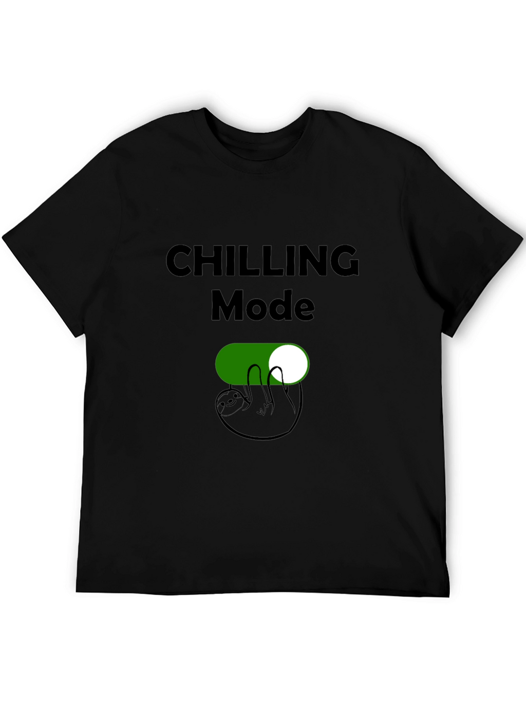 Chilling Mode Sloth T-Shirt - Relax & Unwind