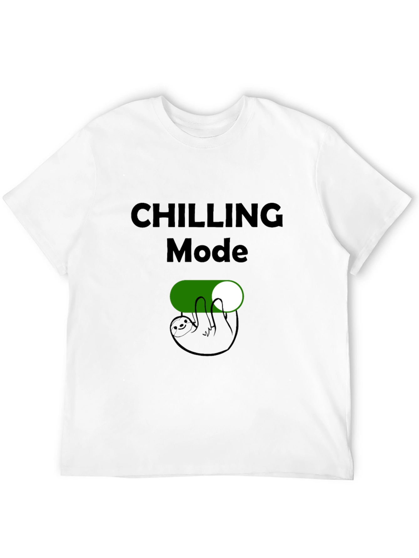 Chilling Mode Sloth T-Shirt - Relax & Unwind