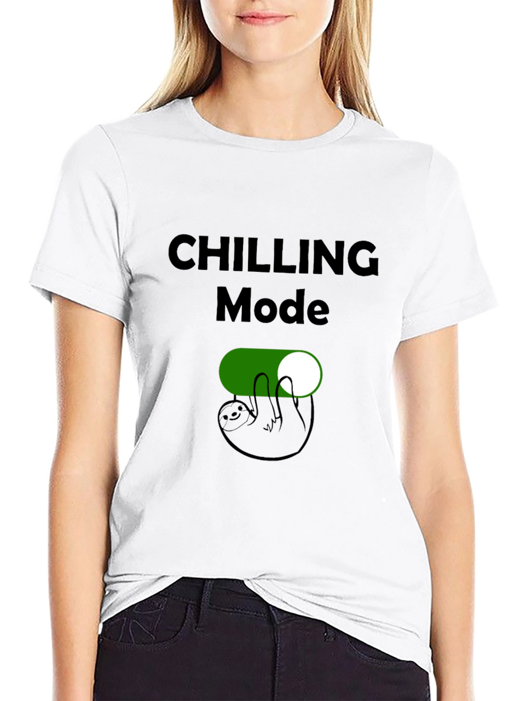 Chilling Mode Sloth T-Shirt - Relax & Unwind