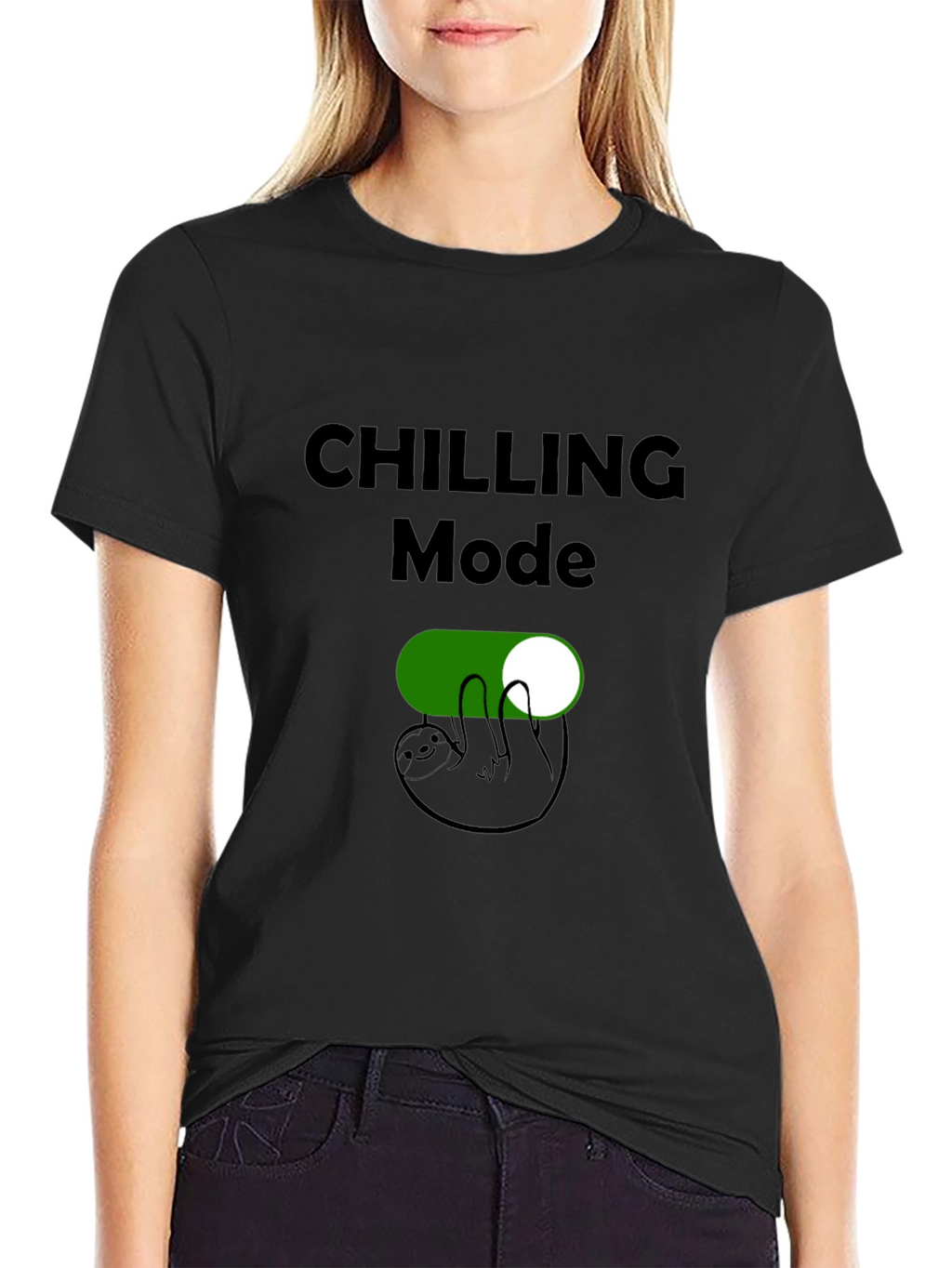 Chilling Mode Sloth T-Shirt - Relax & Unwind