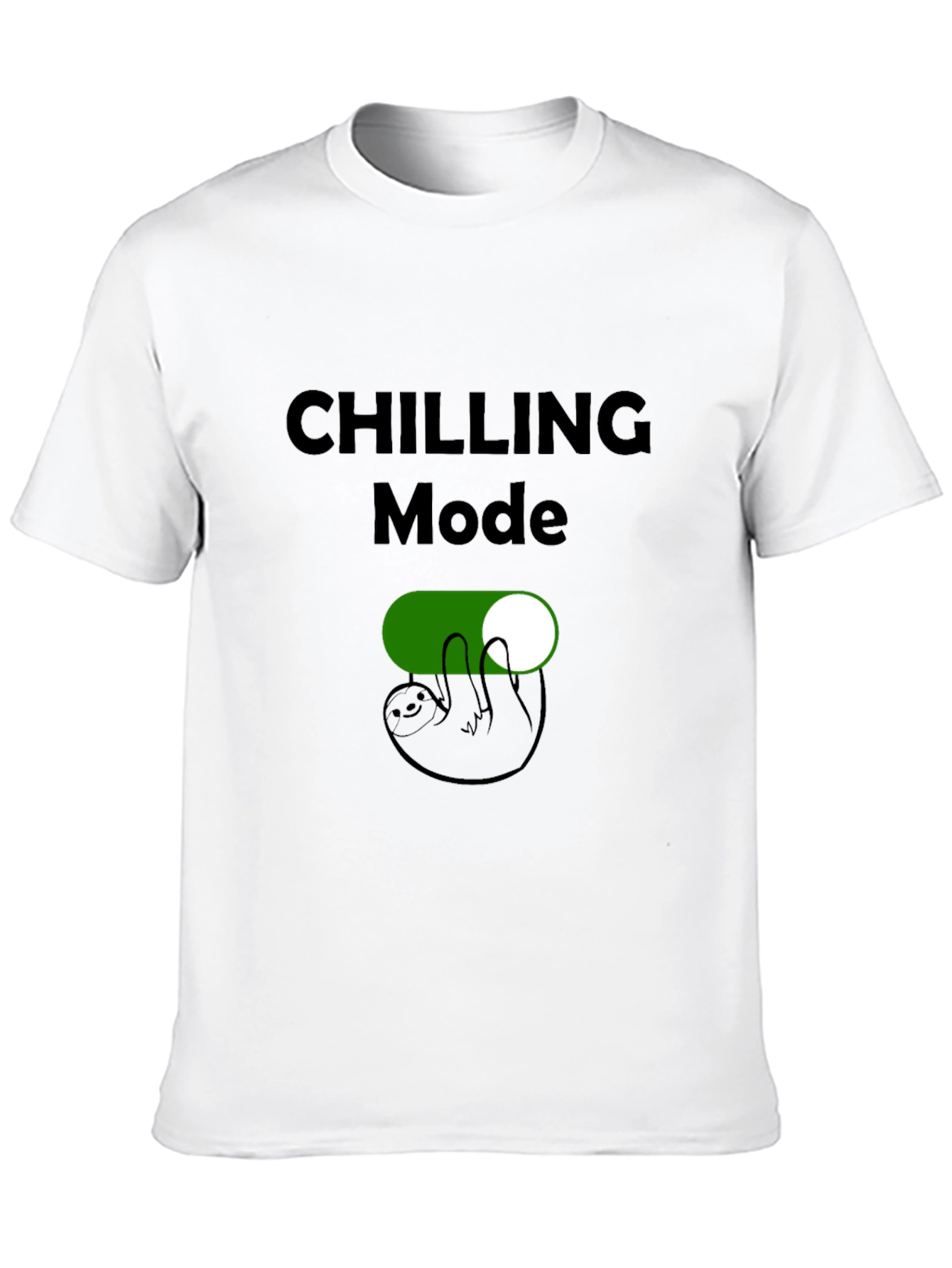 Chilling Mode Sloth T-Shirt - Relax & Unwind