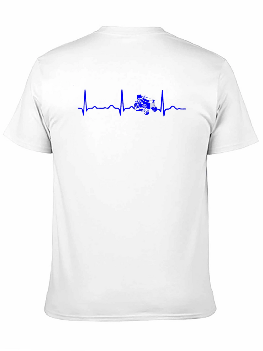 Diver Heartbeat T-Shirt - Black Cotton Crew Neck