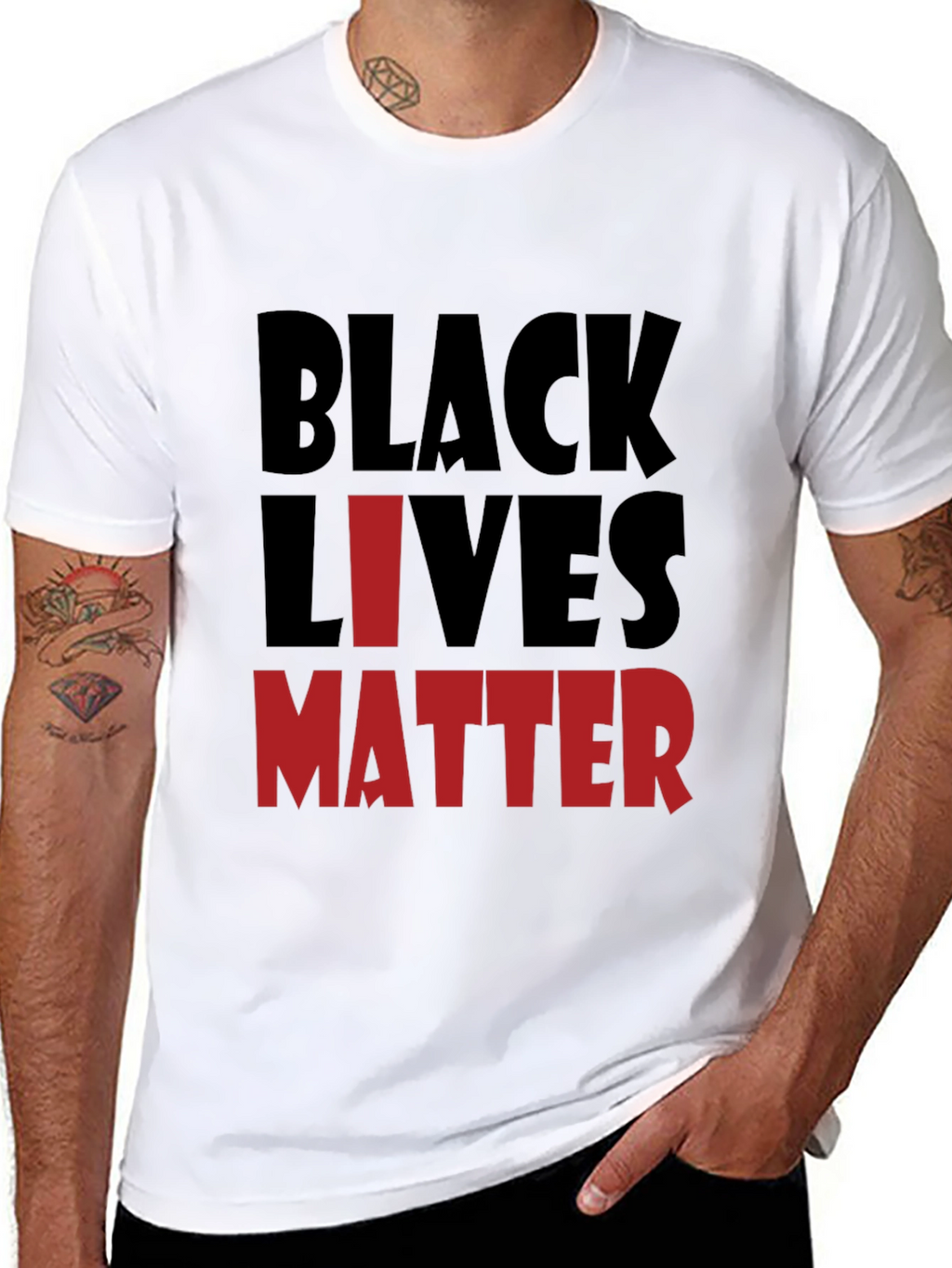 Black Lives Matter Graphic Tee - Activism Apparel