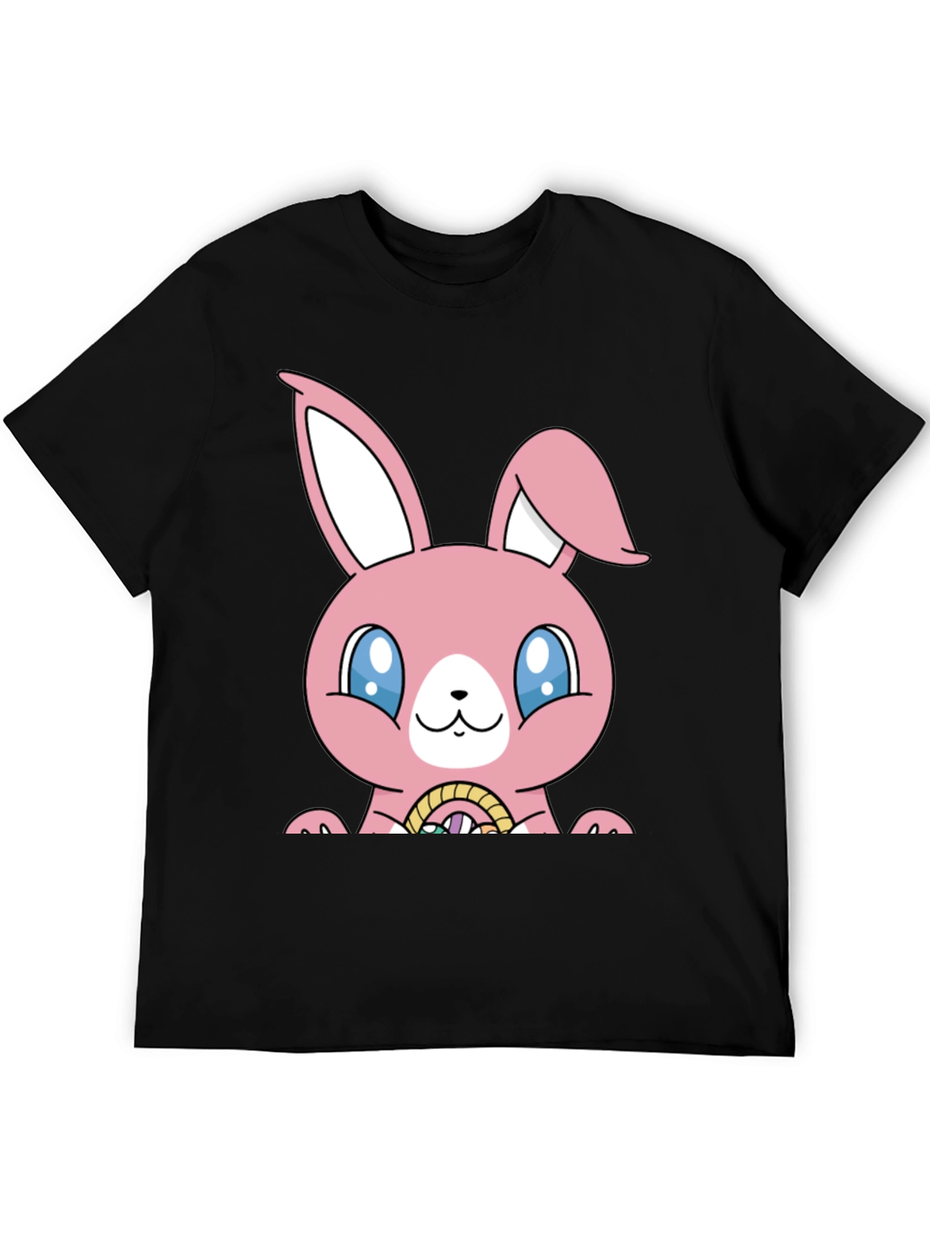 Easter Bunny T-Shirt - Pink Kawaii Rabbit Tee